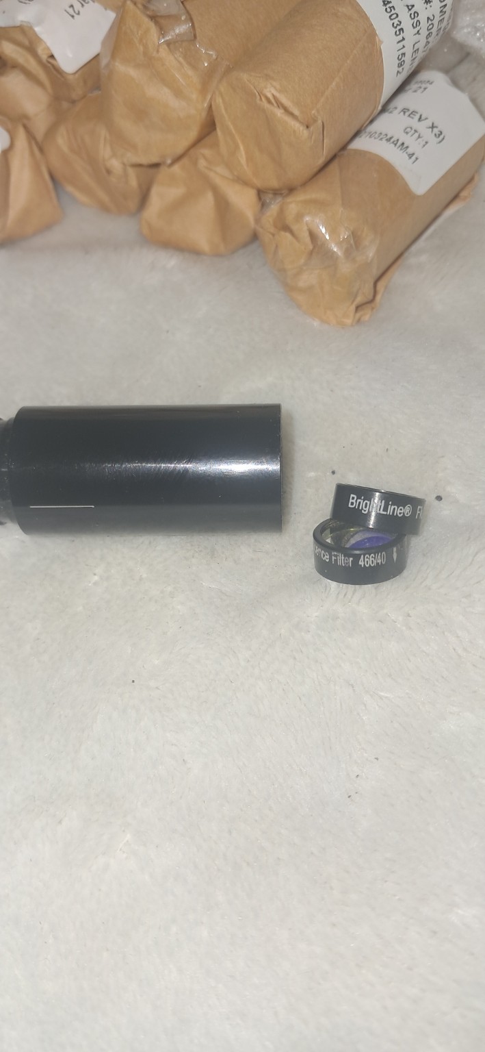 Lot of 40 NEW Semrock BrightLine FF01-466/40-25 Fluorescence Filter Assemblies