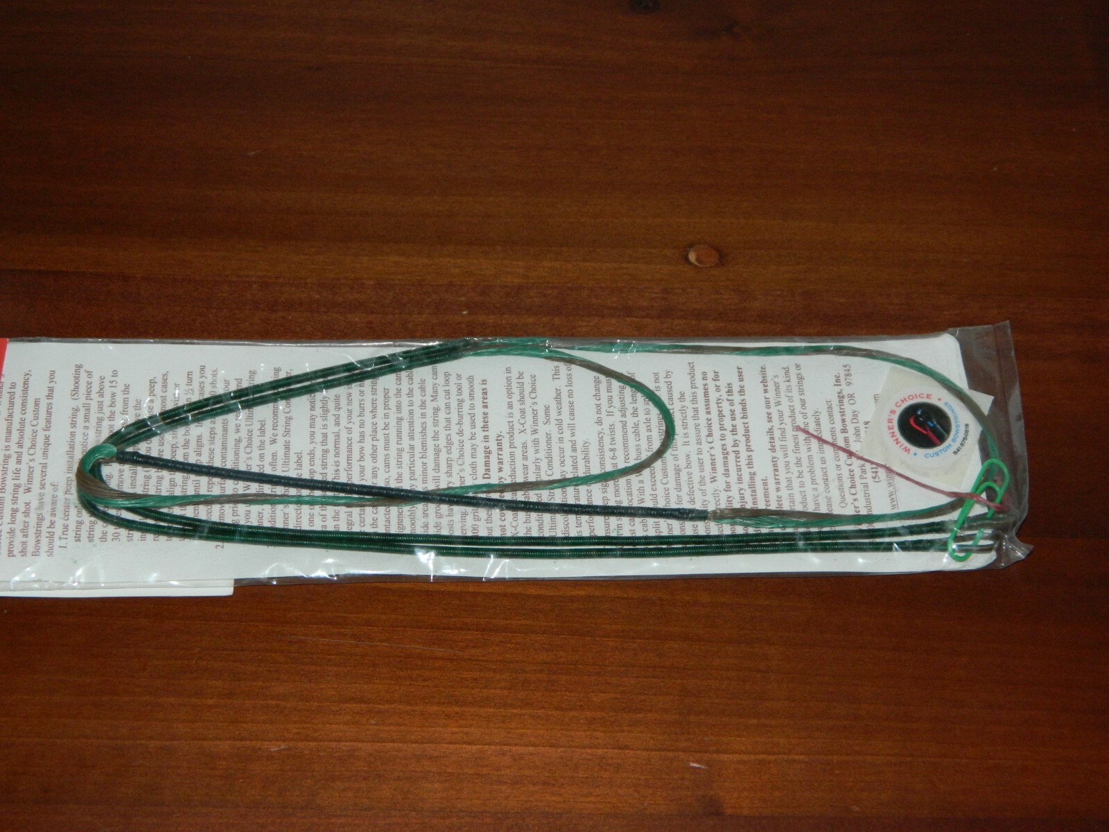 Winner's Choice Bow Strings - Many Lengths Available- String Only
