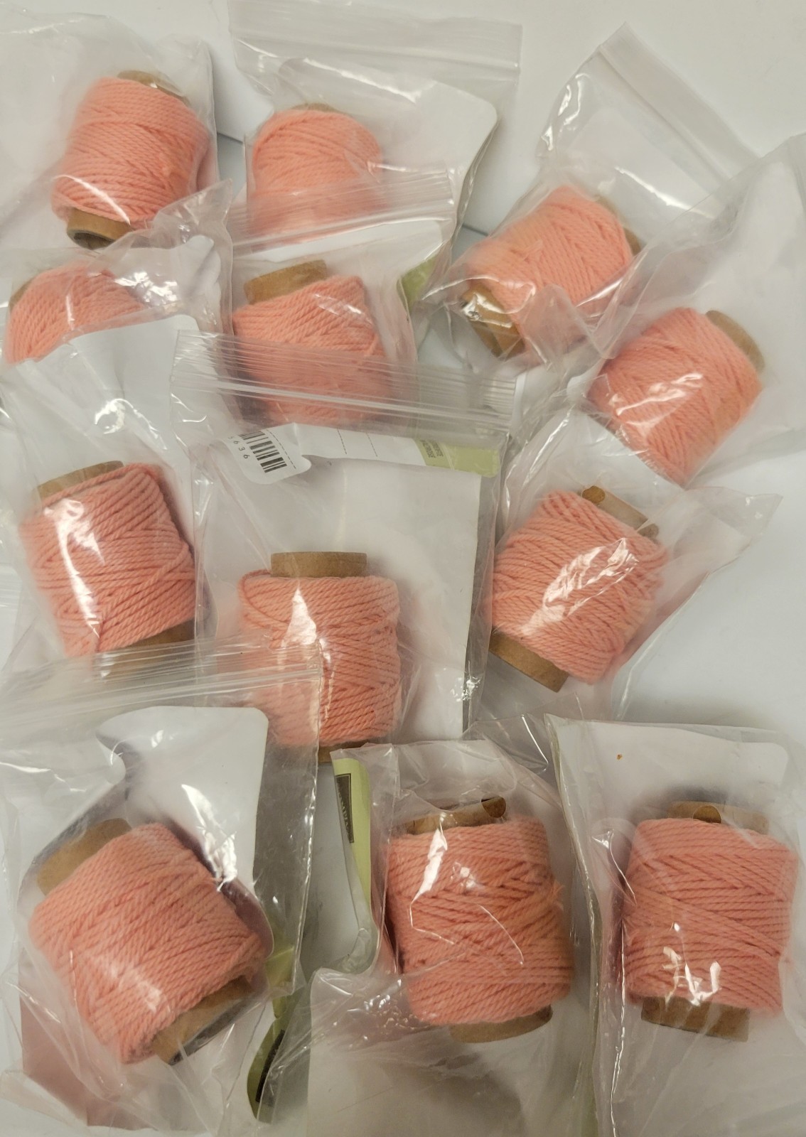 Stampin Up Baker's Twine  Crisp Cantaloupe 15 Yards 135636~ Lot Of 12~