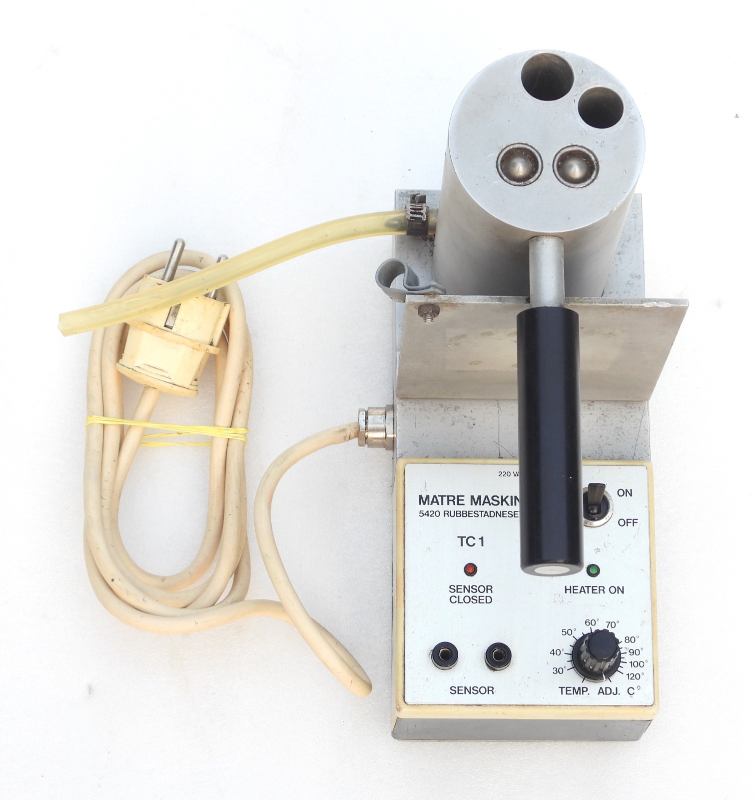 MATRE MASKIN A/S TC1 DRY BLOCK TEMPERATURE THERMO CALIBRATOR SENSOR 220 VAC