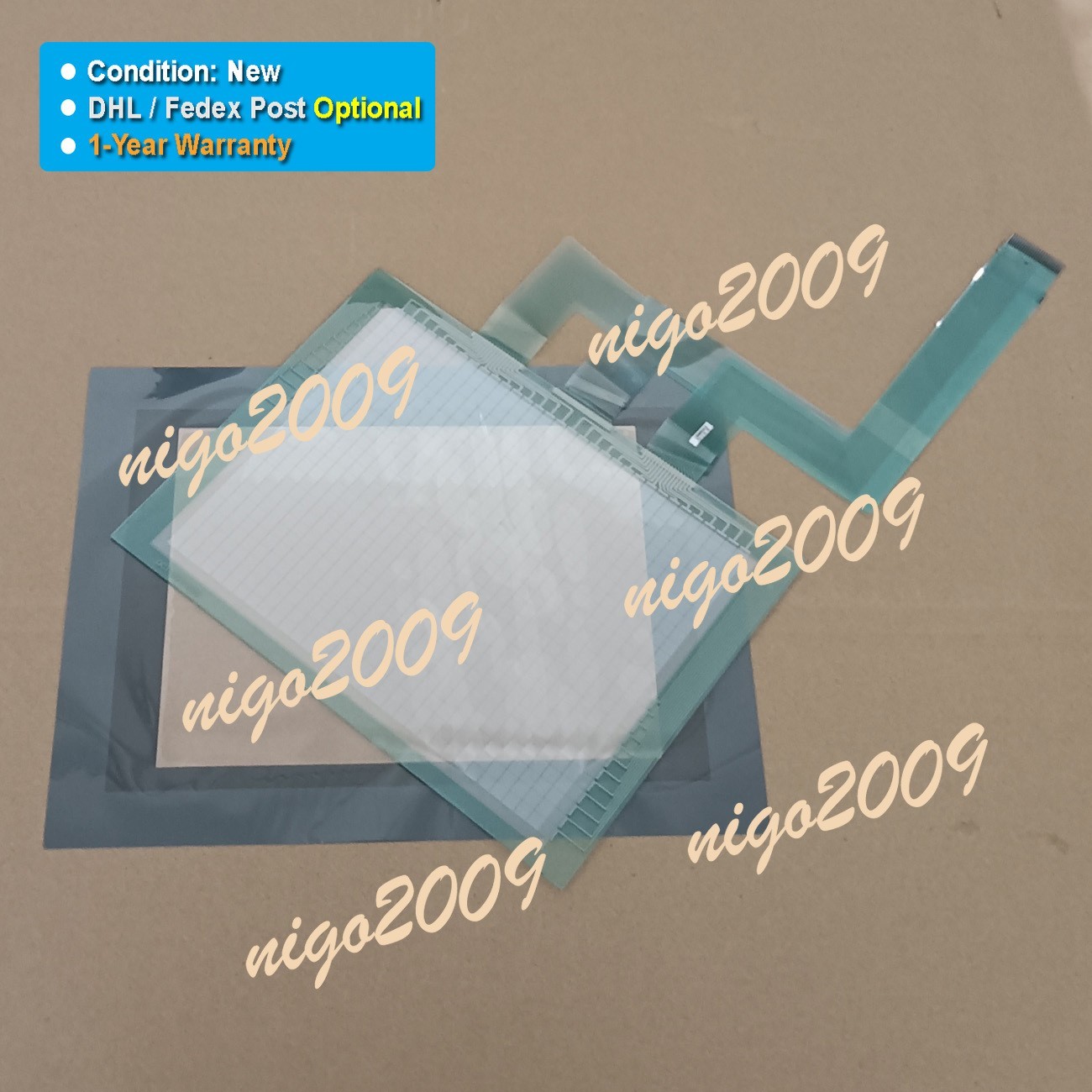 Touch Screen Film for GE QPI2D100L2P-F QUICKPANEL TOTALCONTROL