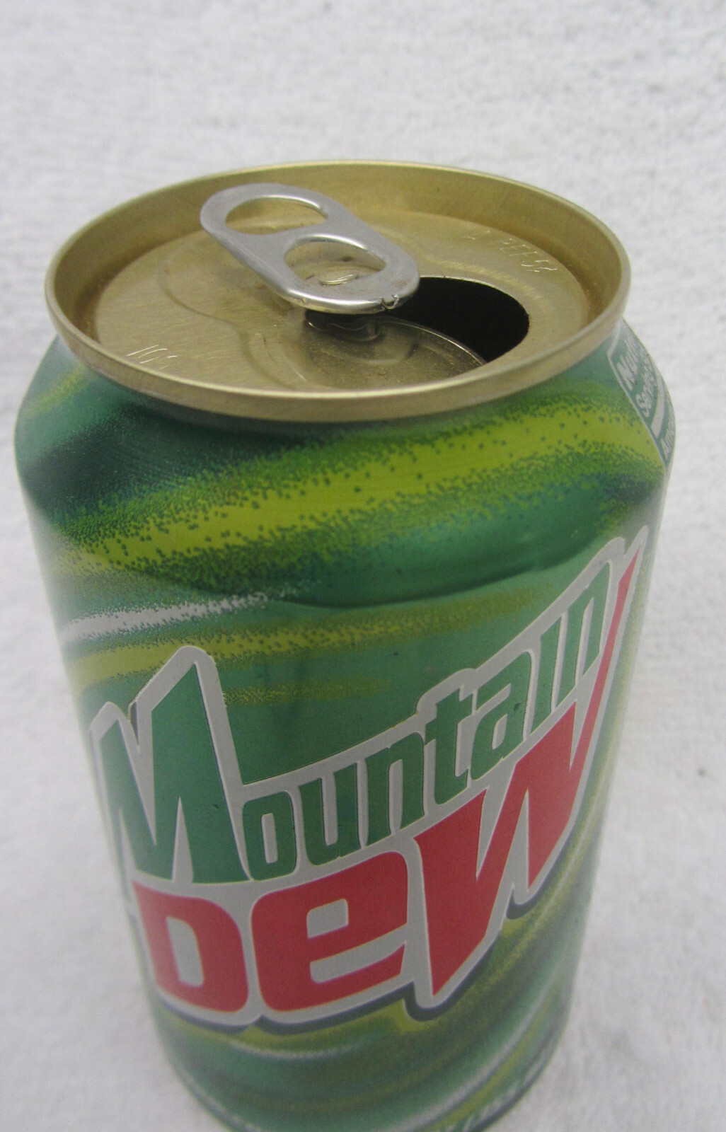 Vtg Mountain Dew MISSOURI VALLEY Promotional 12 oz EMPTY can 2002 MT DEW