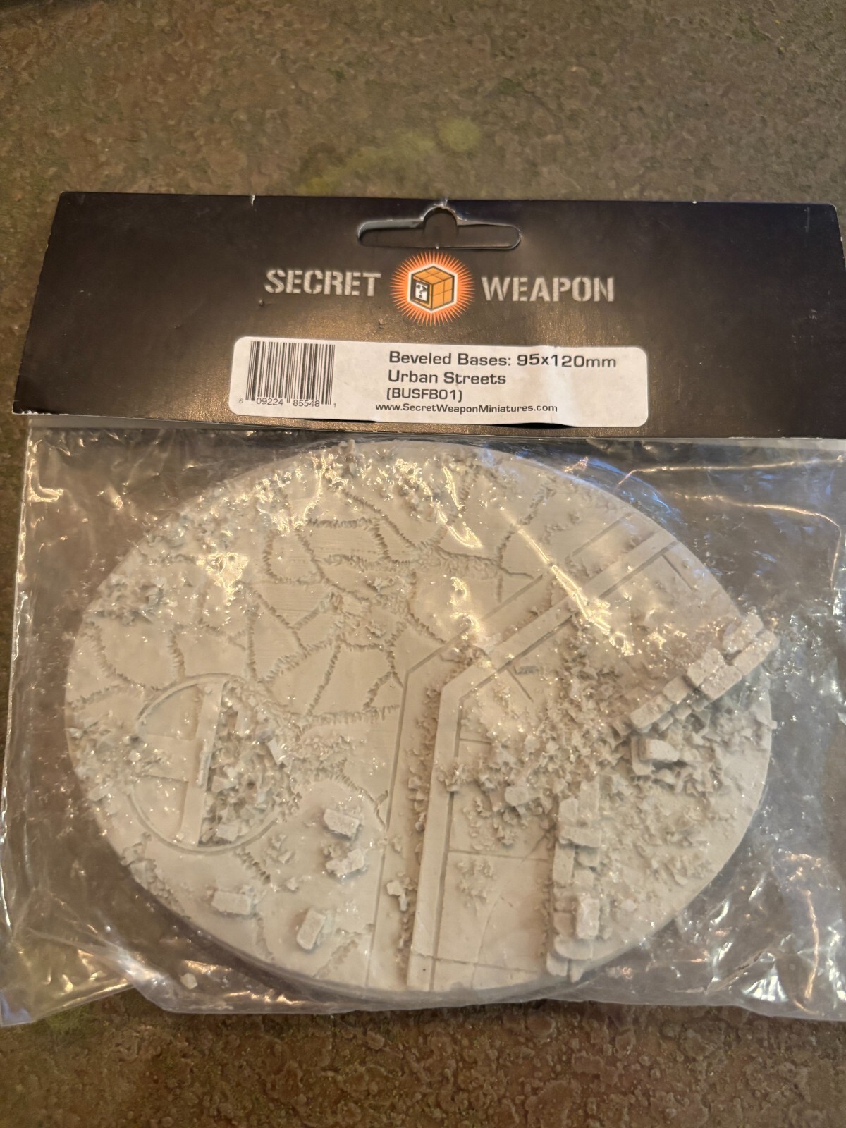 Secret Weapon Urban Streets 95mm x 120mm Base