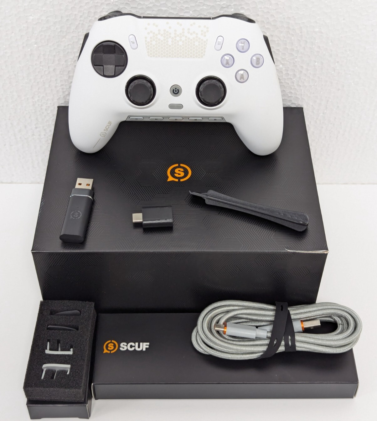 SCUF Envision Pro Wireless Controller for PC Only Gray/White
