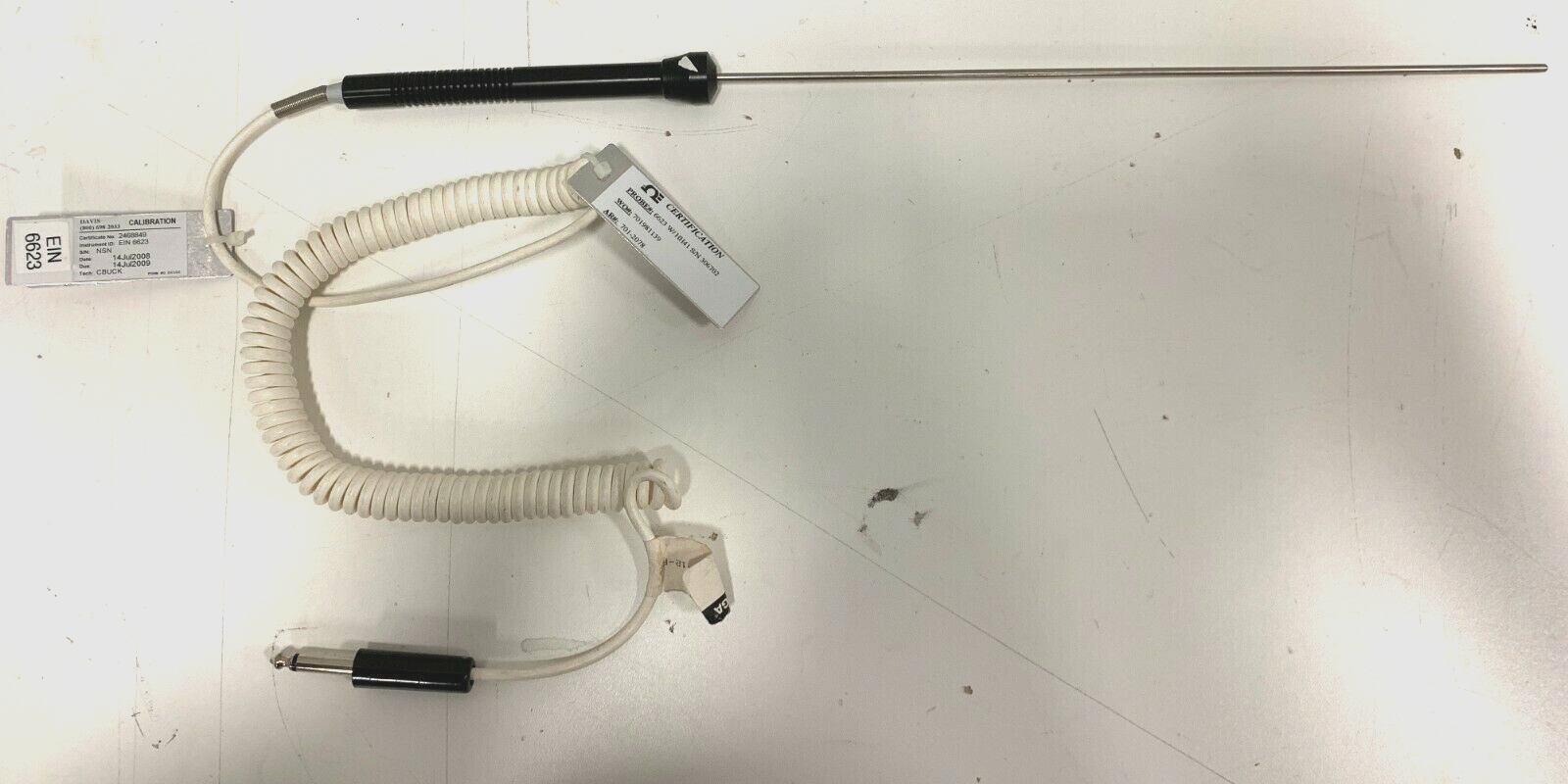 OMEGA ENGINEERING PROBE EIN 6623 HH41 THX-400-H-12