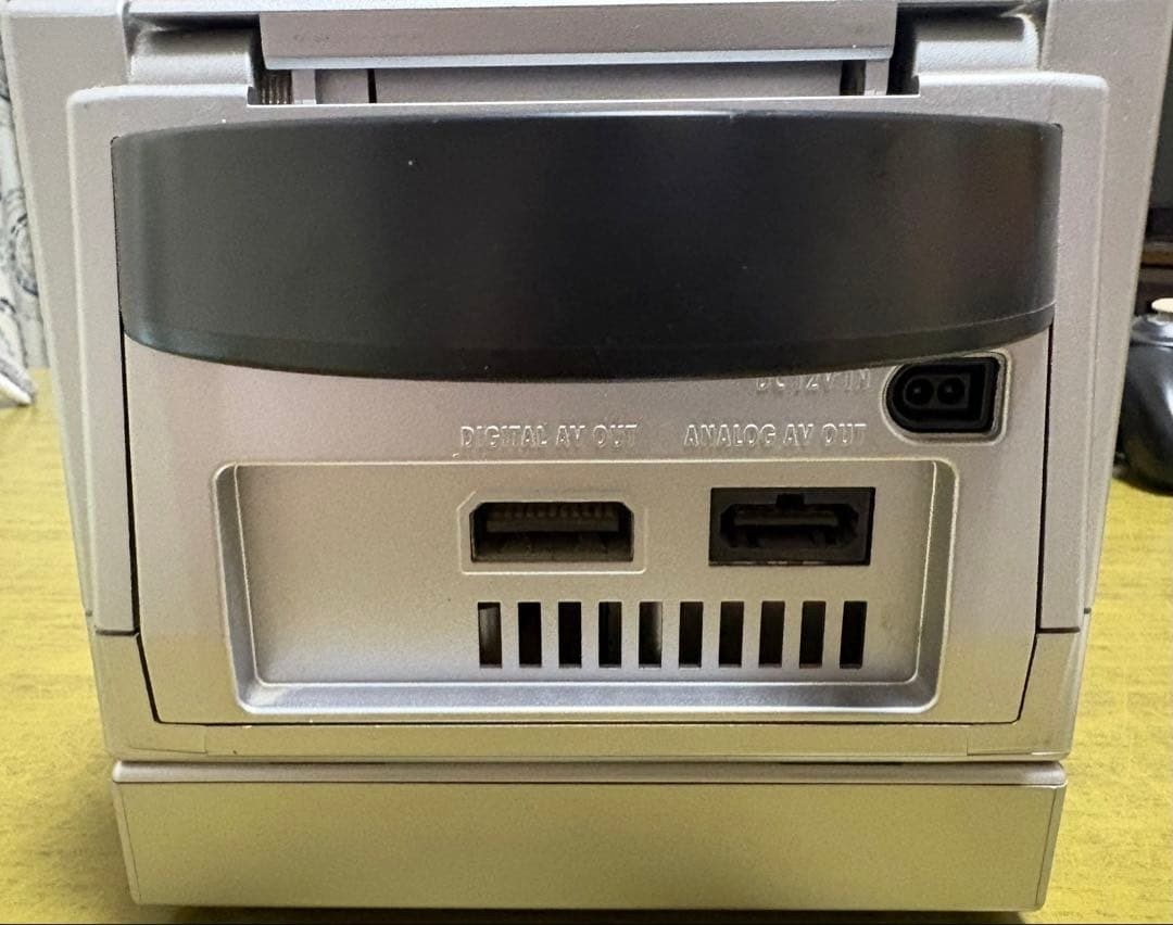 Nintendo GameCube Silver Console + Gameboy Player + Startup Disc + Games Working