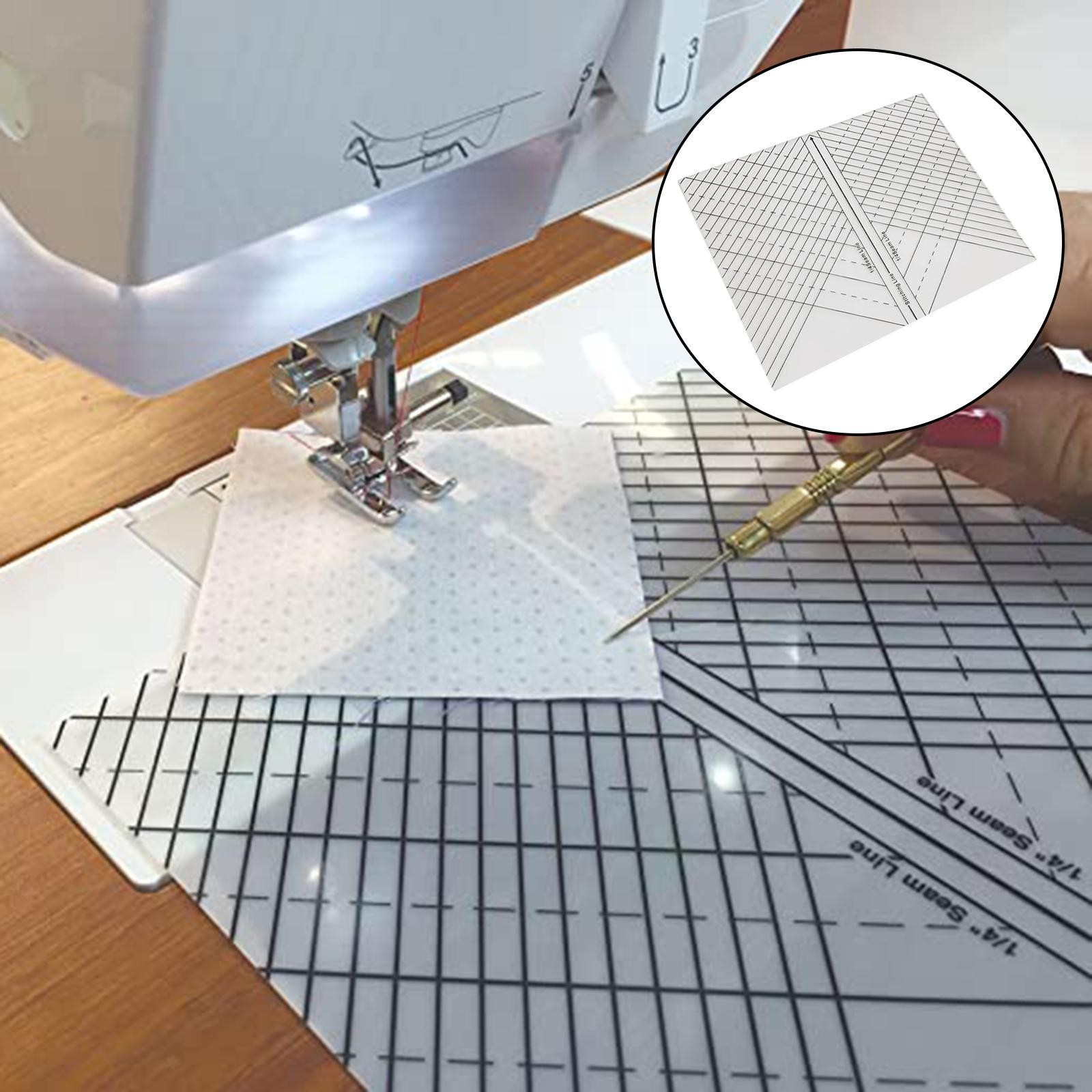 Household Sew Straight Ruler Templates Tool for Quilting Pathcwork Cutting