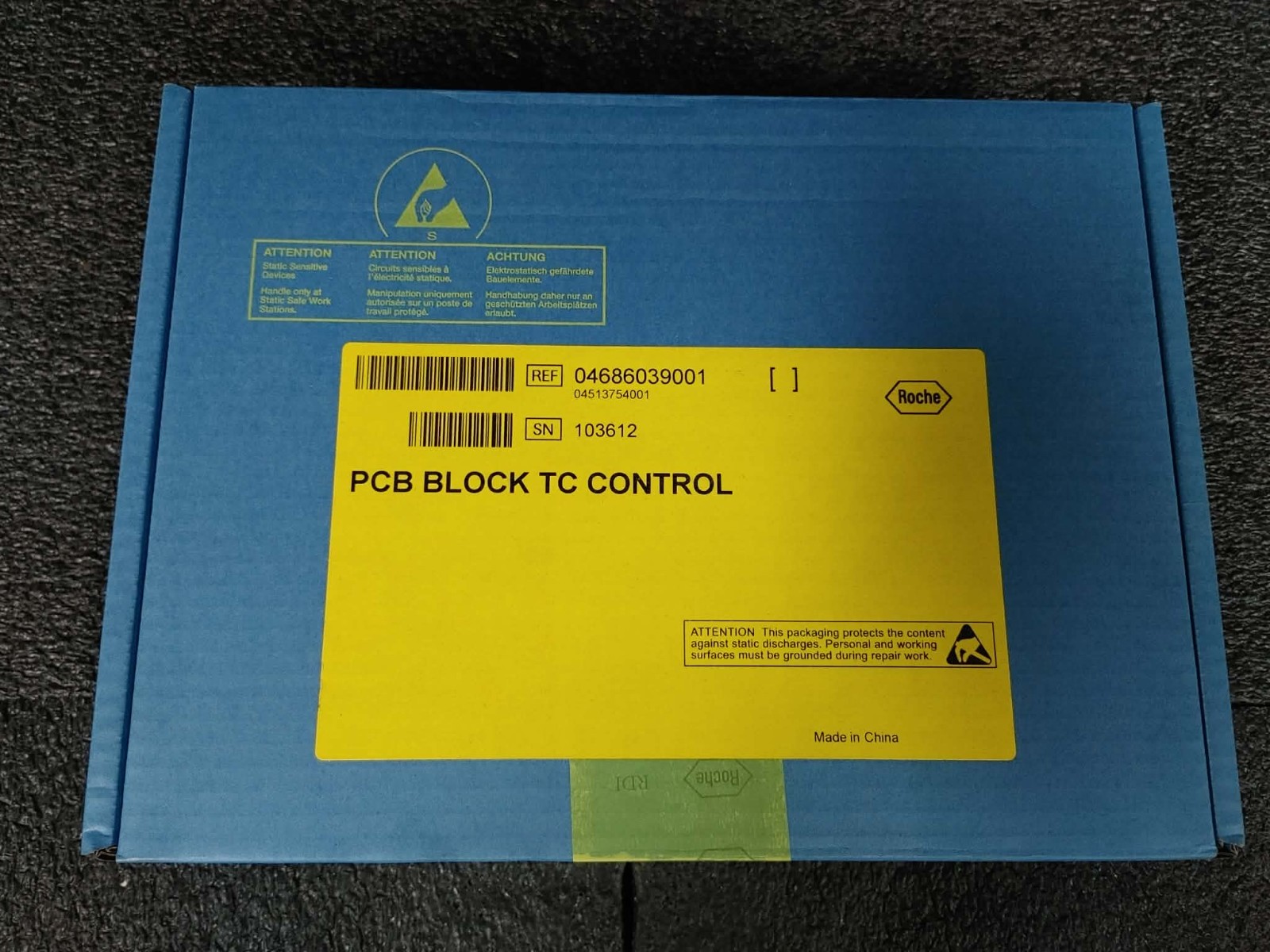 Roche Analyzer 04686039001 04513754001 PCB BLOCK TC CONTROLLER