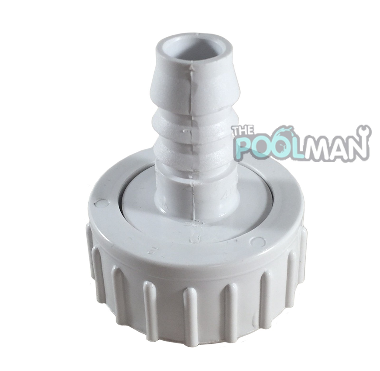 Waterway 400-1940 Barb Pump Union 1" X 3/4" for Tiny Might Pump