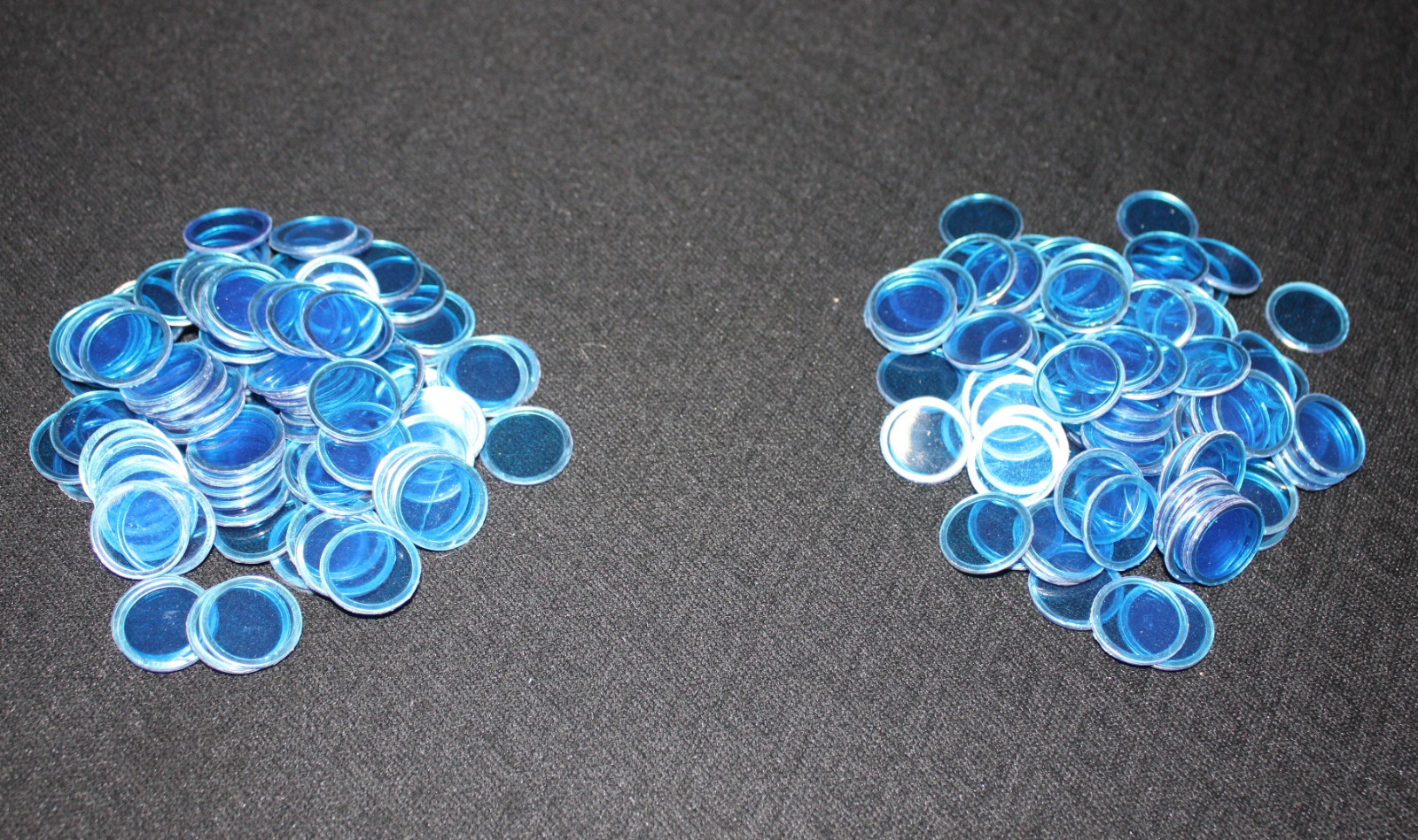200 Blue Bingo Chips Markers - Use with Magnetic Wand on paper, sheets, cards