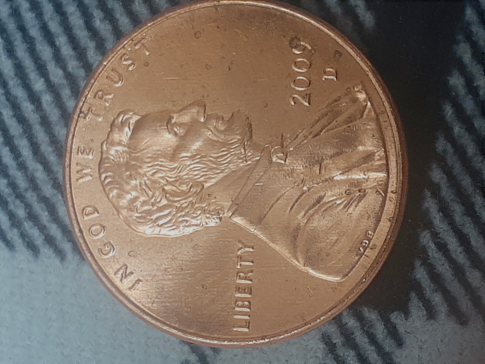 2009 D Lincoln Error Cent Bicentennial - Uncirculated
