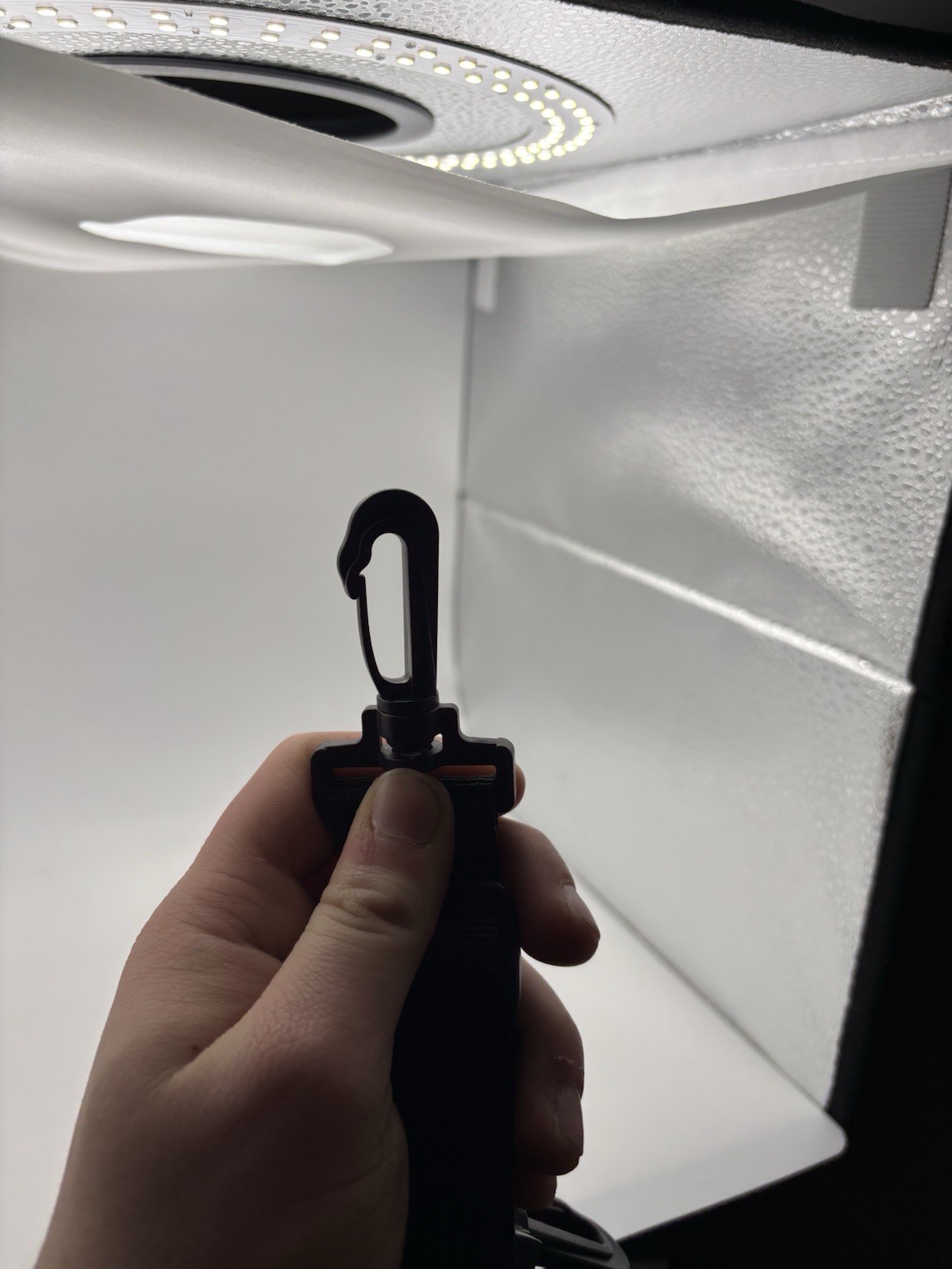 Black Medium Sized Sling For Bags And Chromebooks
