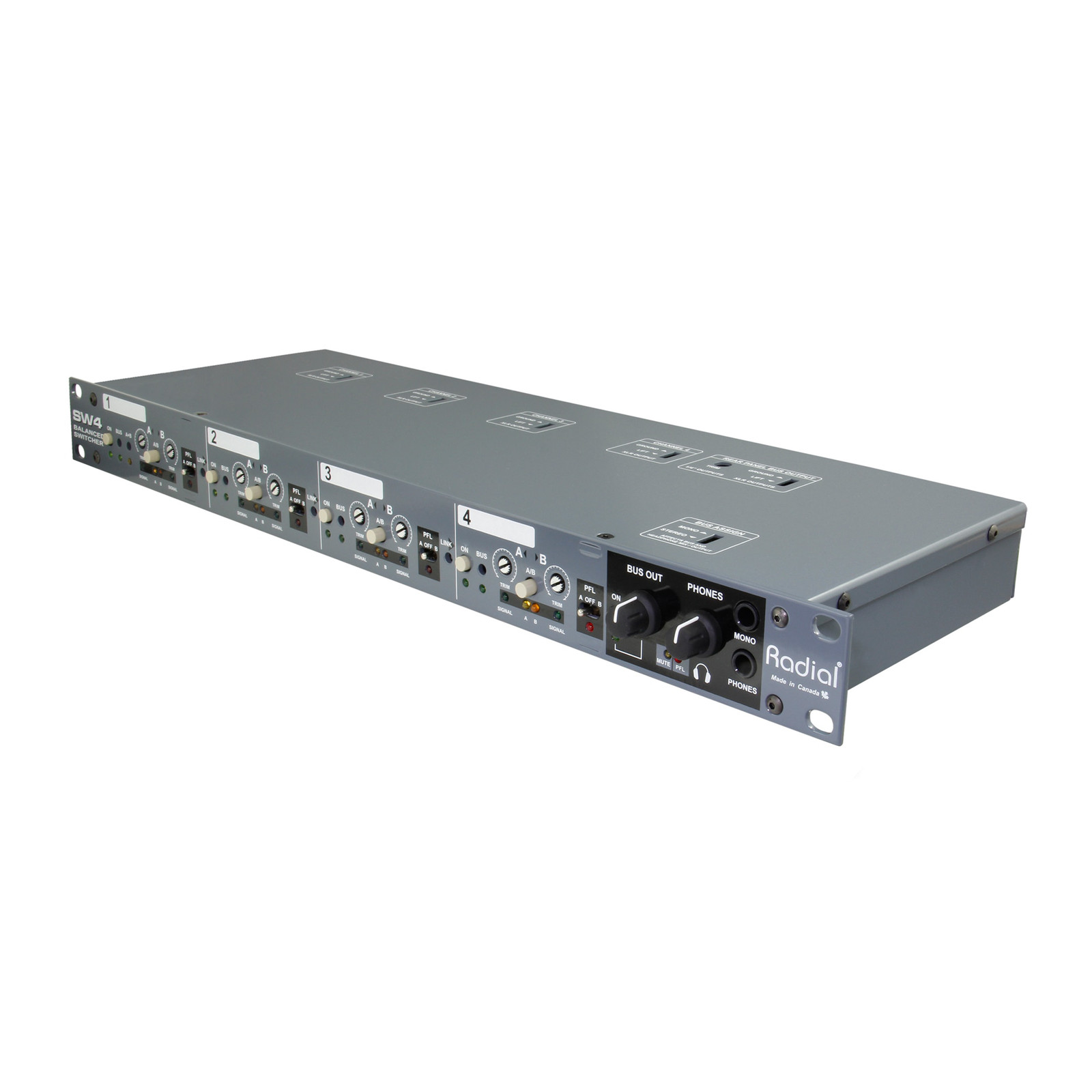 Radial SW4 4-Channel Stereo AB Switcher