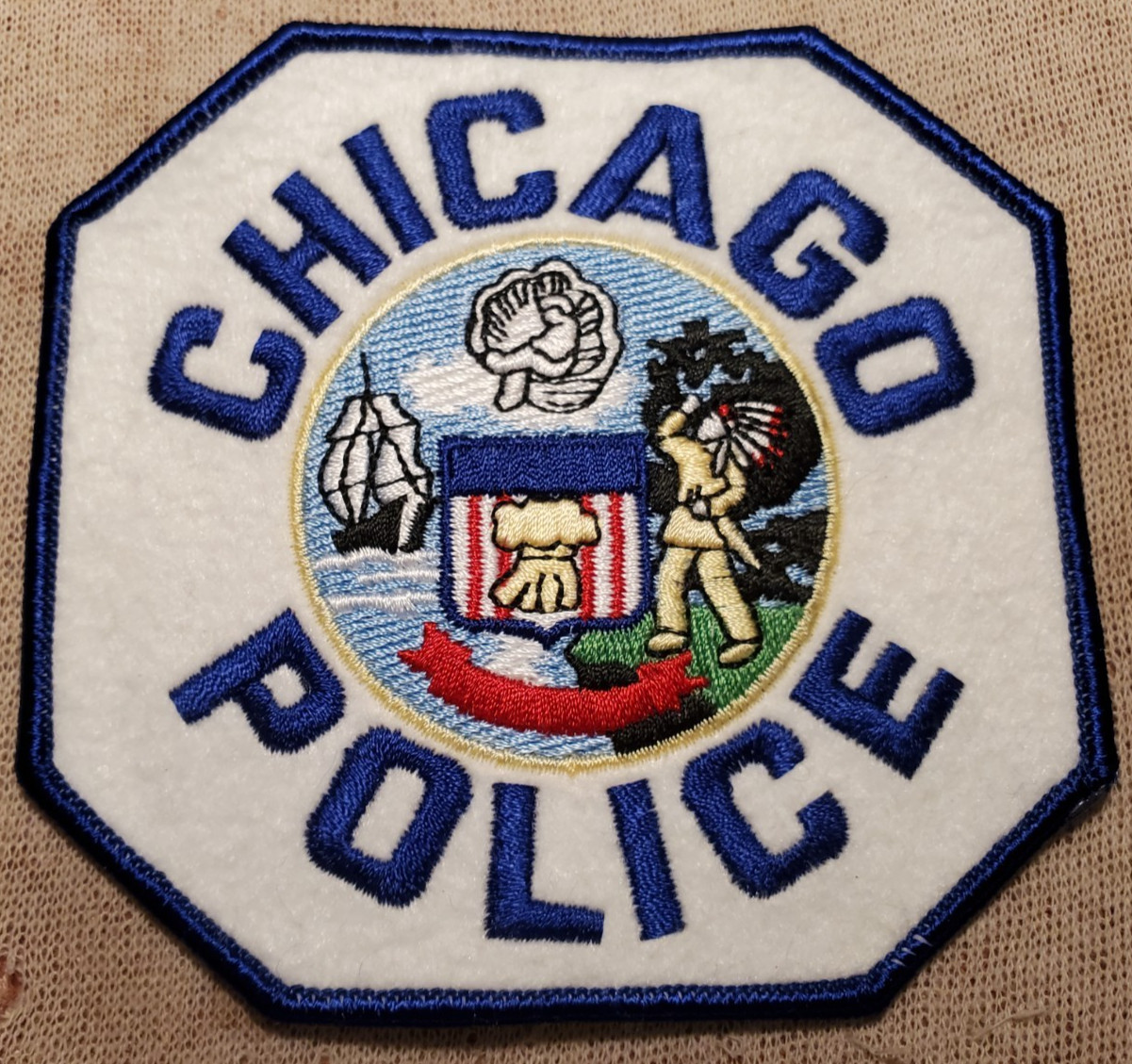 IL Chicago Illinois Police Shoulder Patch (Felt)