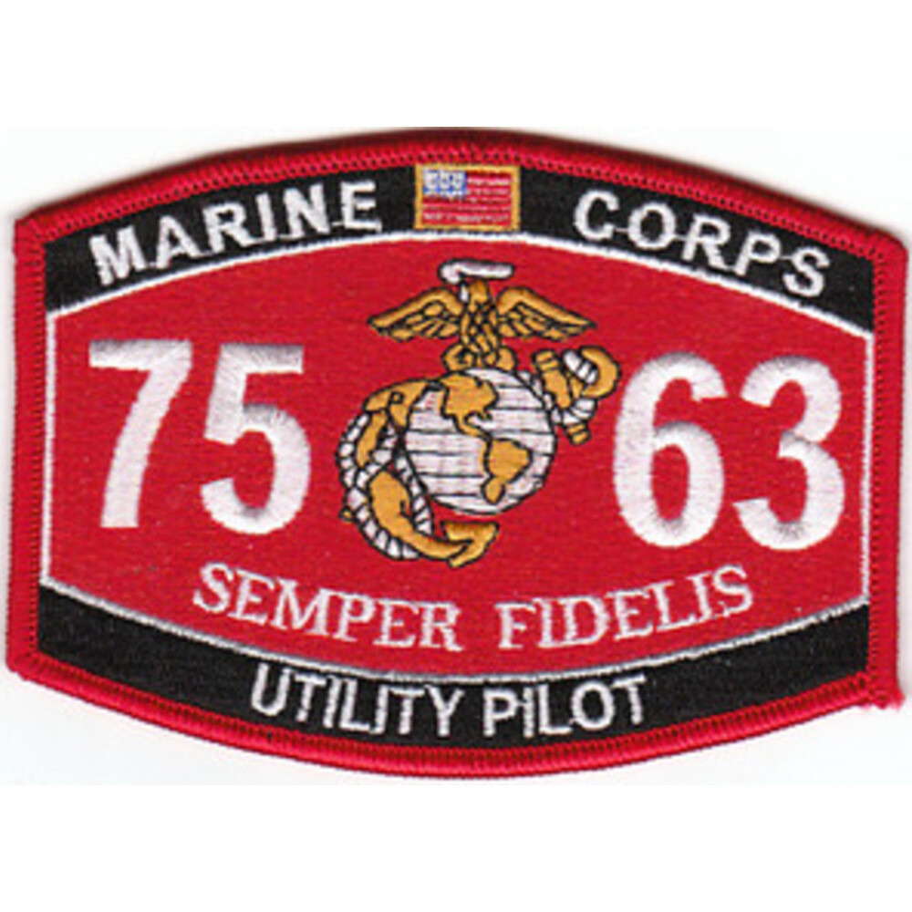 7563 Utility Pilot MOS Patch