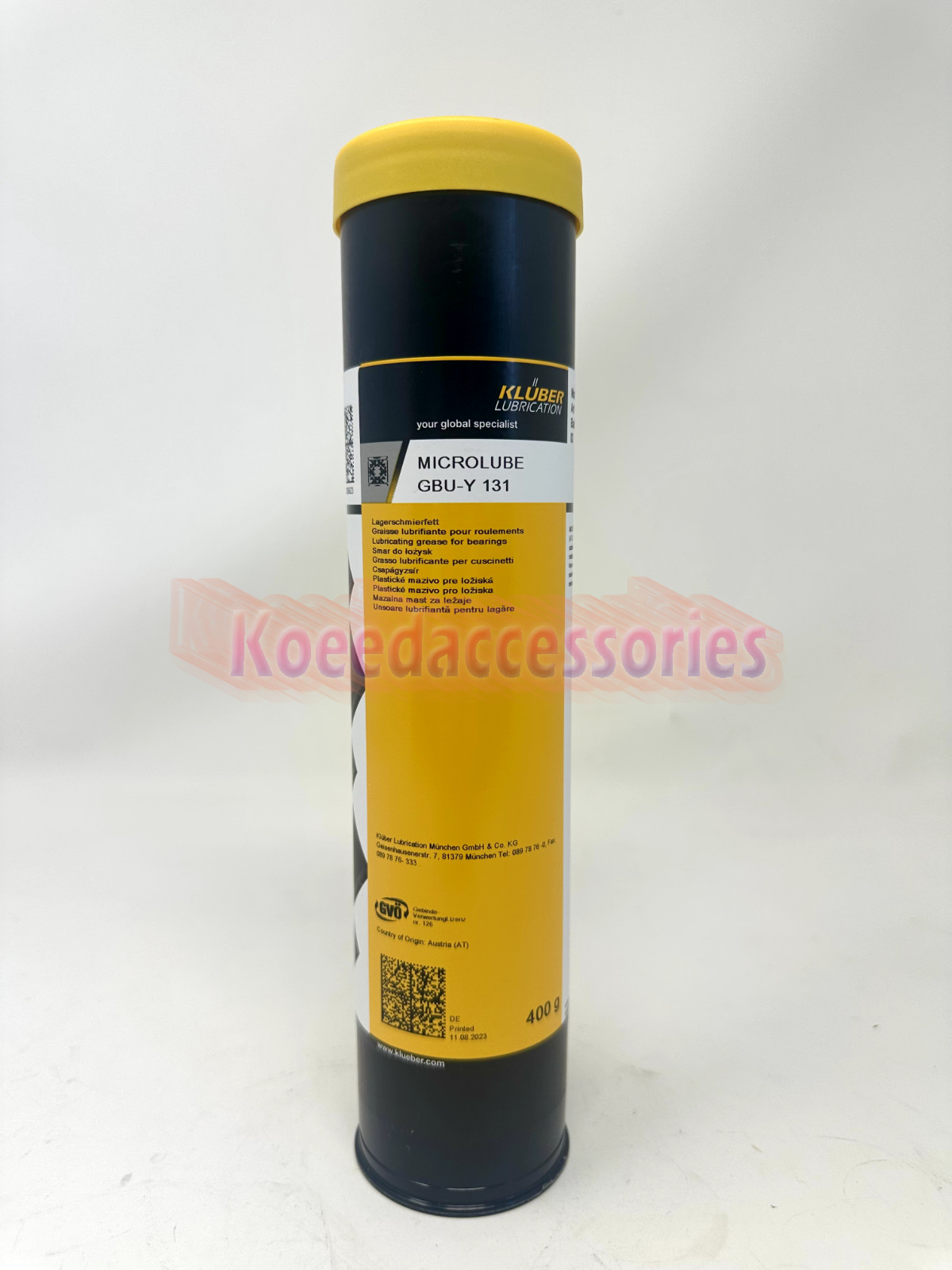 Kluber MICROLUBE GBU-Y 131 Special lubricating grease 400g Free shipping