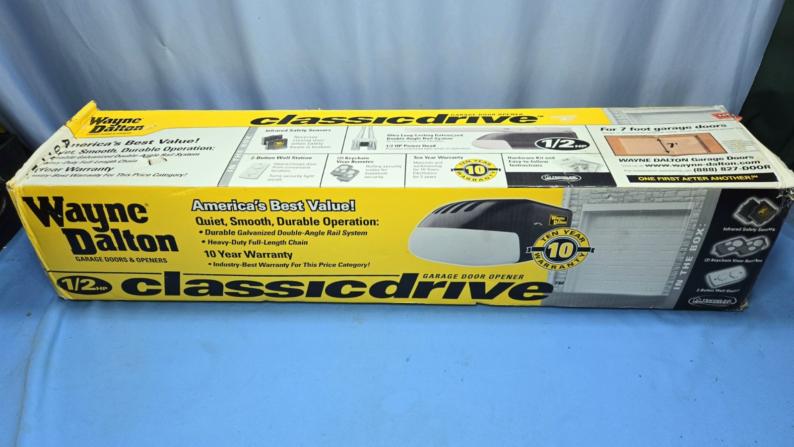 Wayne Dalton Garage Door Opener Classicdrive Classic 1/2hp 3018 Remote SensorNew