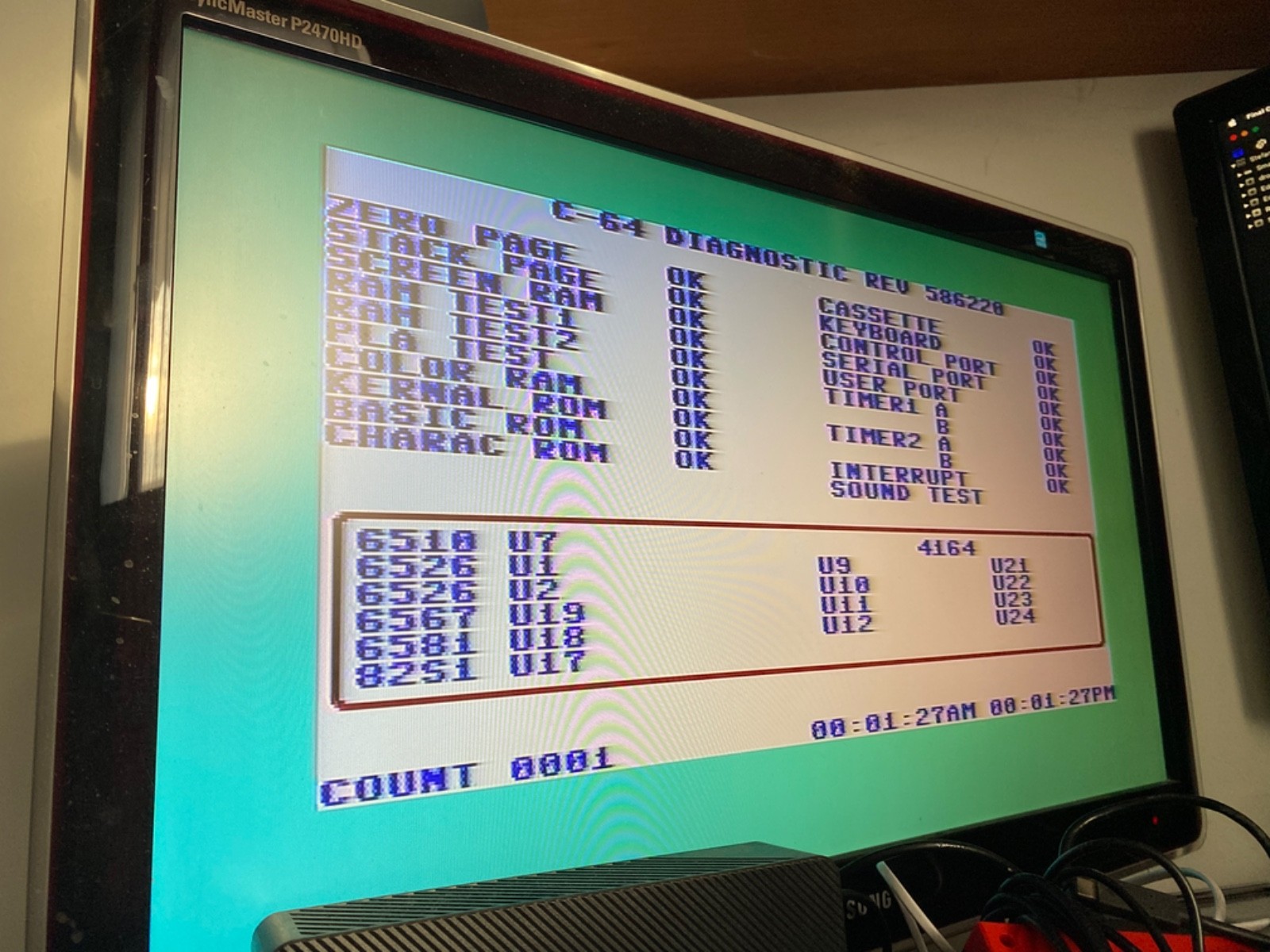 Commodore 64 Silver Label s/n WG C 4711