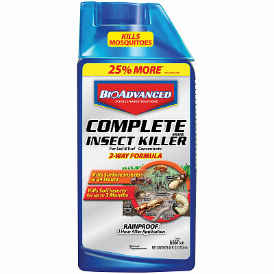 BioAdvanced 700270B Bayer Complete Insect Killer For Lawns Concentrate - 32oz