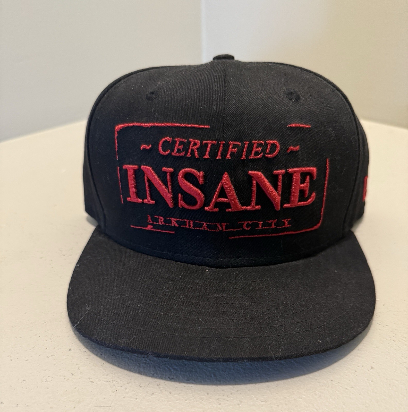 New Era Batman Arkham City Certified Insane Adjustable Hat Black New Era Fits
