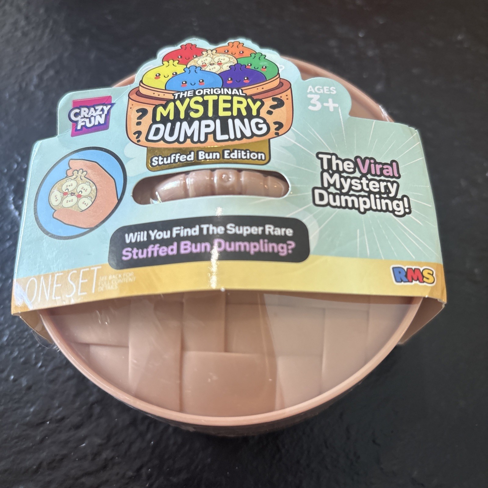 RMS Crazy Fun Mystery Dumpling STUFFED Bun Edition New