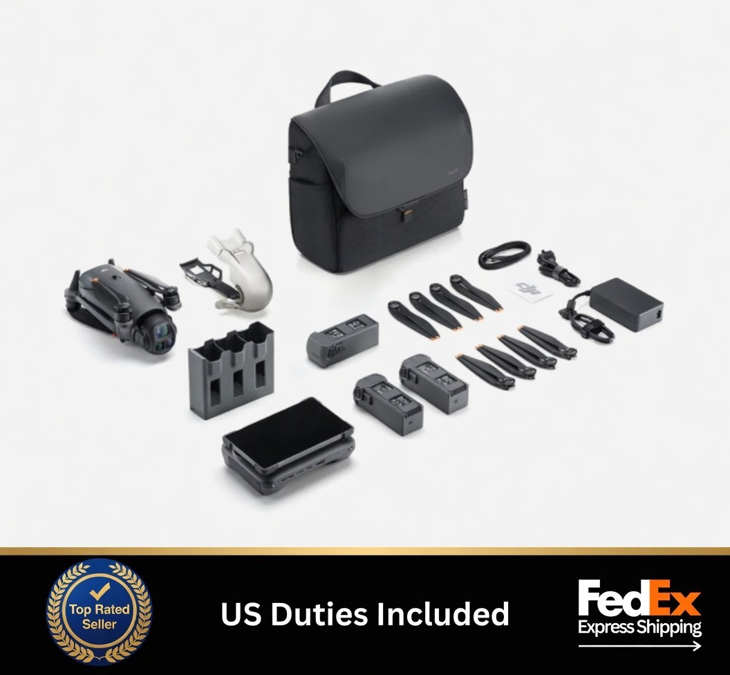 DJI Mavic 4 Pro Creator Combo – 5.1K Camera Drone, (US Duty Included)