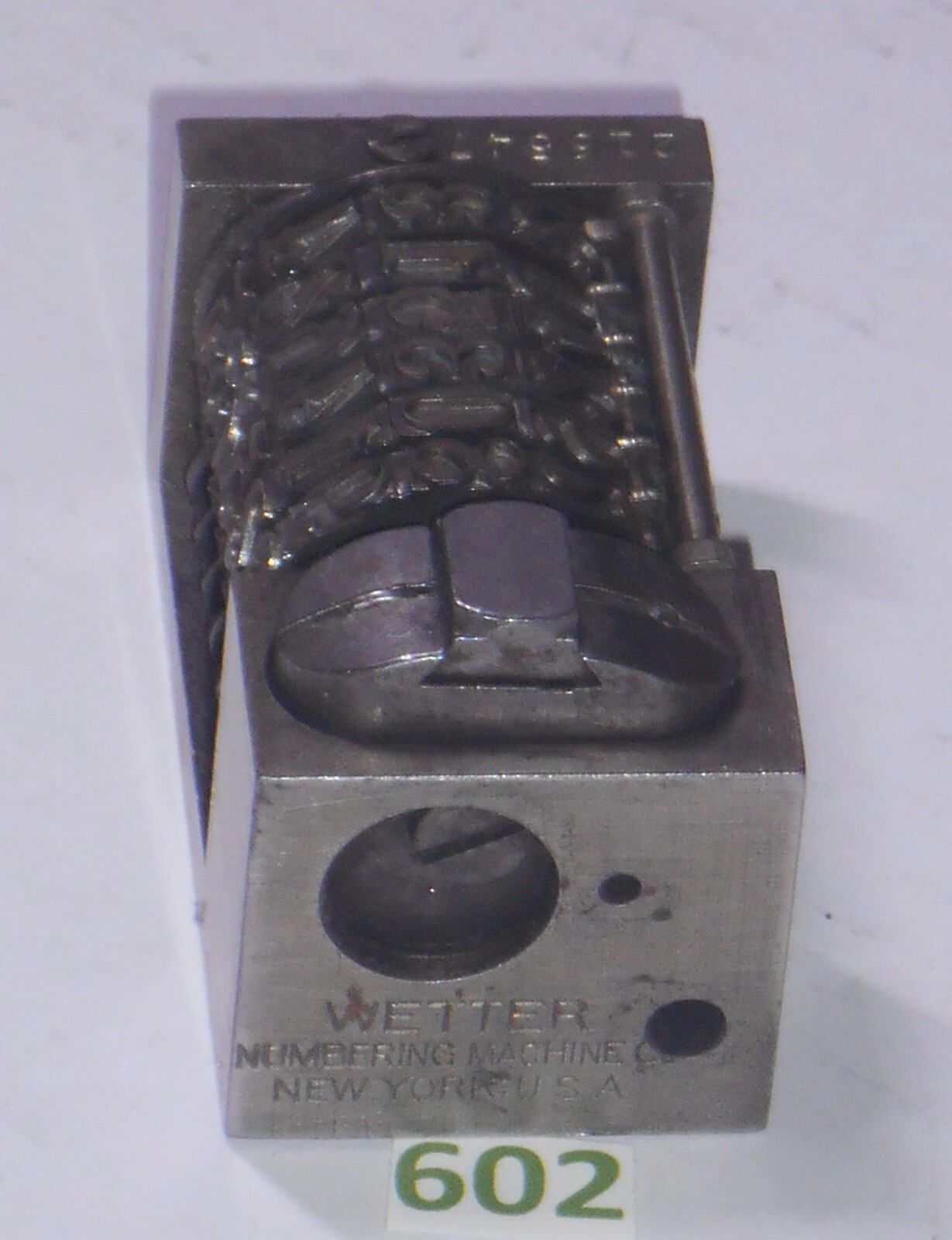 WETTER Letterpress Numbering machine | 602
