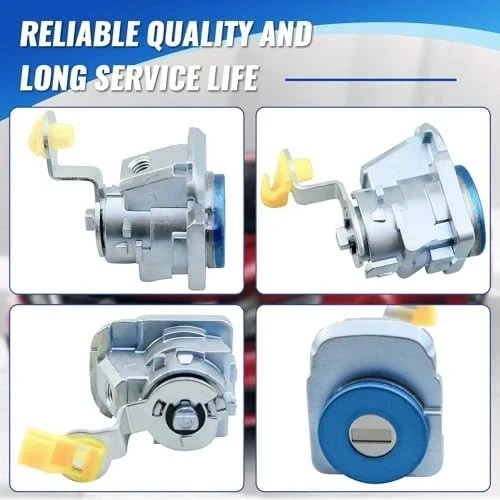 Left Front Drivers Side Door Lock Cylinder with Two Keys Fit for Nissan Altima