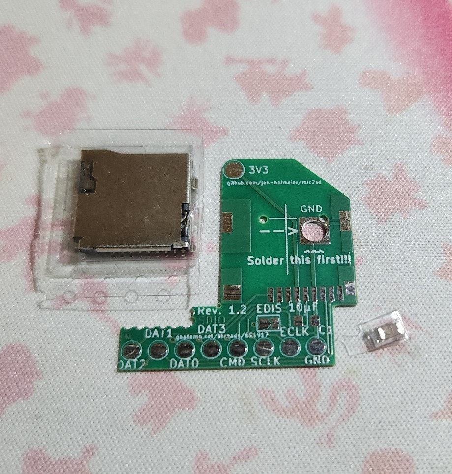 MLC2SD Interposer Kit for WiiU NAND Replacement.