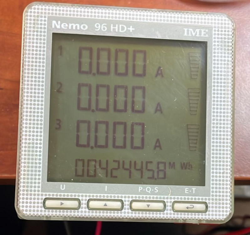 IME NEMO 96HD+ MF96022 MULTIFUNCTION METER 80-690V- TRIED & TESTED