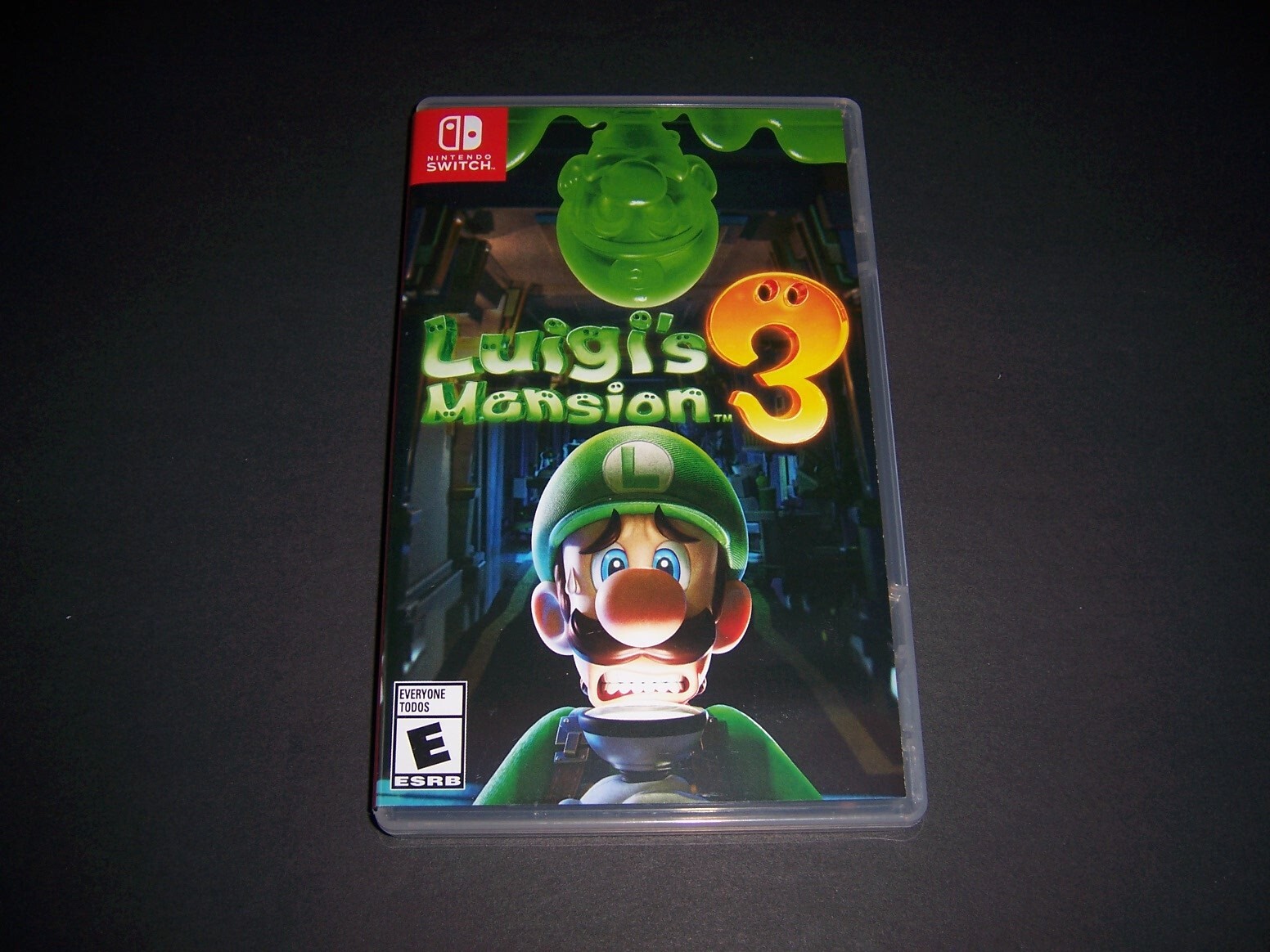 Authentic Box Case ONLY Replacement Nintendo Switch for Luigi's Mansion 3 Three