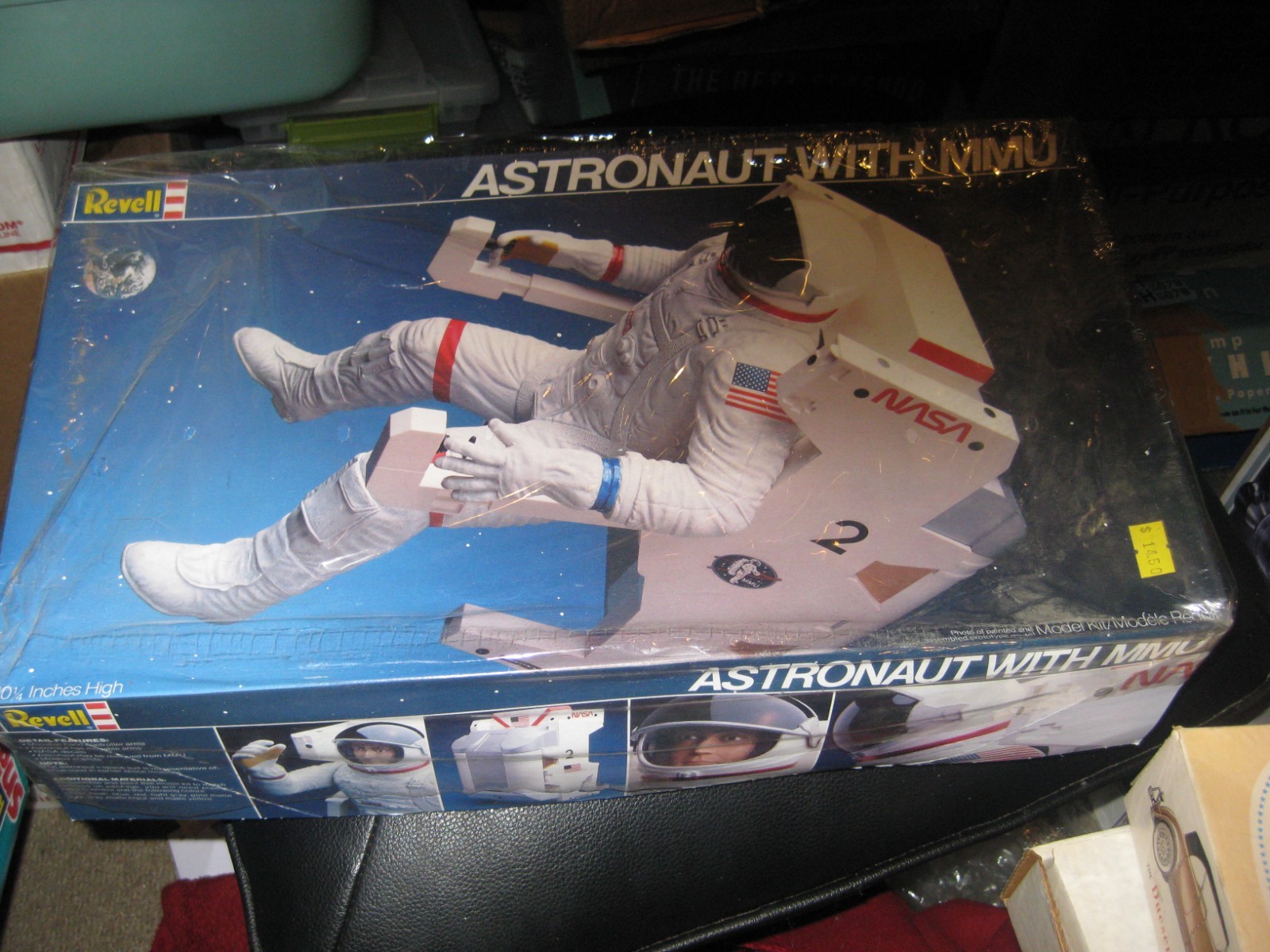 Mint in box parts sealed Astronaut With MMU by Revell from 1984 in 1/8 scale