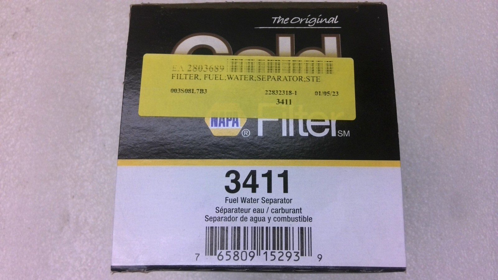 NAPA GOLD FUEL FILTER 3411