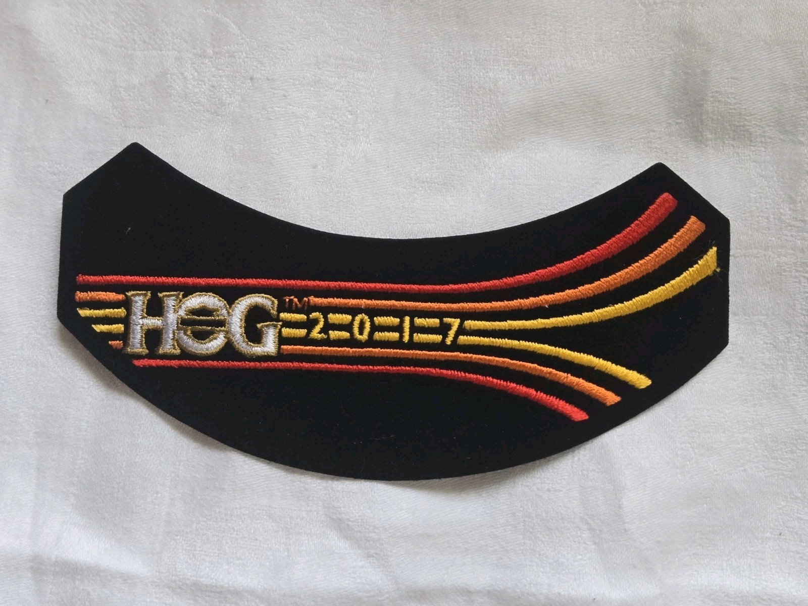 HOG 2017 Rocker Patch  HARLEY OWNERS GROUP HD MC