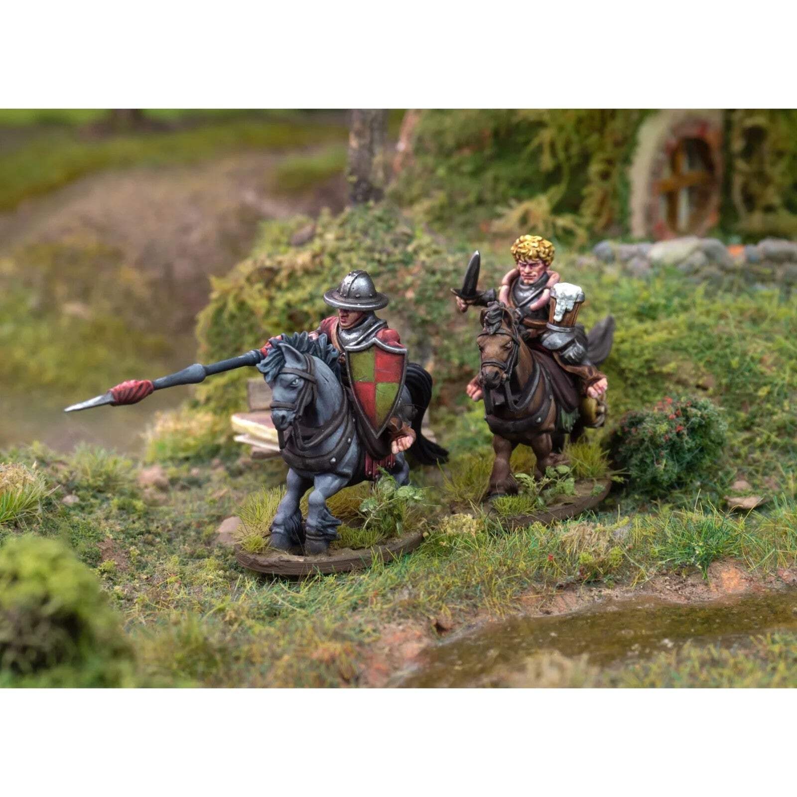 Wargames Atlantic Halfling Cavalry Sprue – x2 28mm Fantasy Miniatures