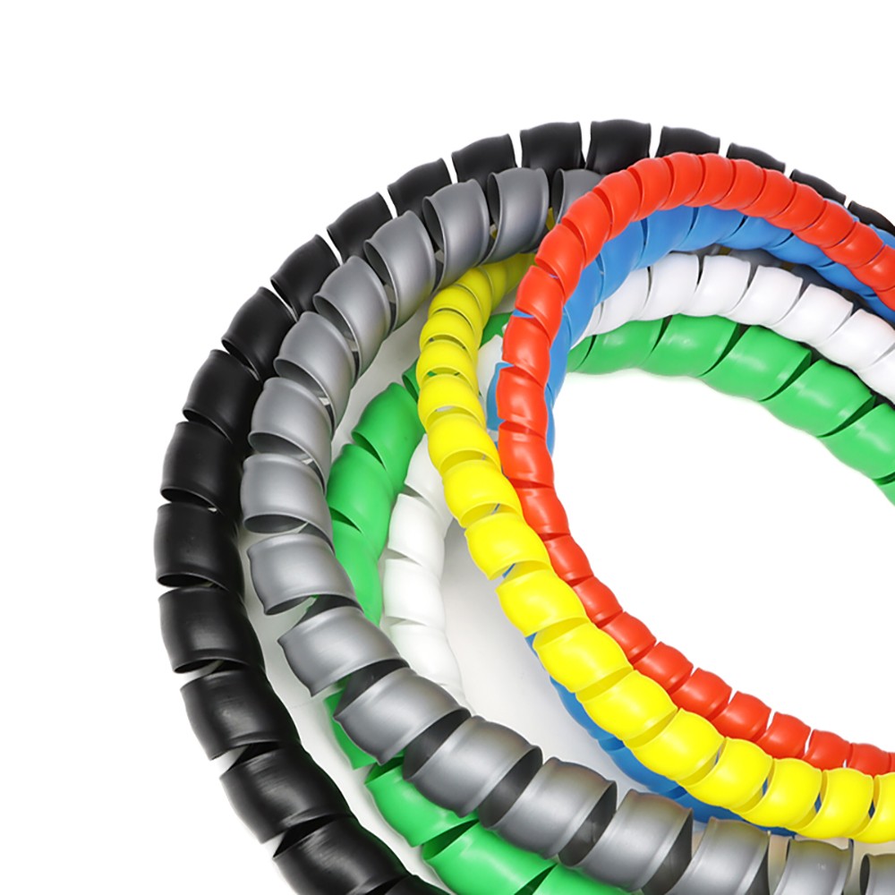 Spiral Cable Wrap Tidy Leads Binding TV / PC / Home Cinema / CCTV Hide Wires