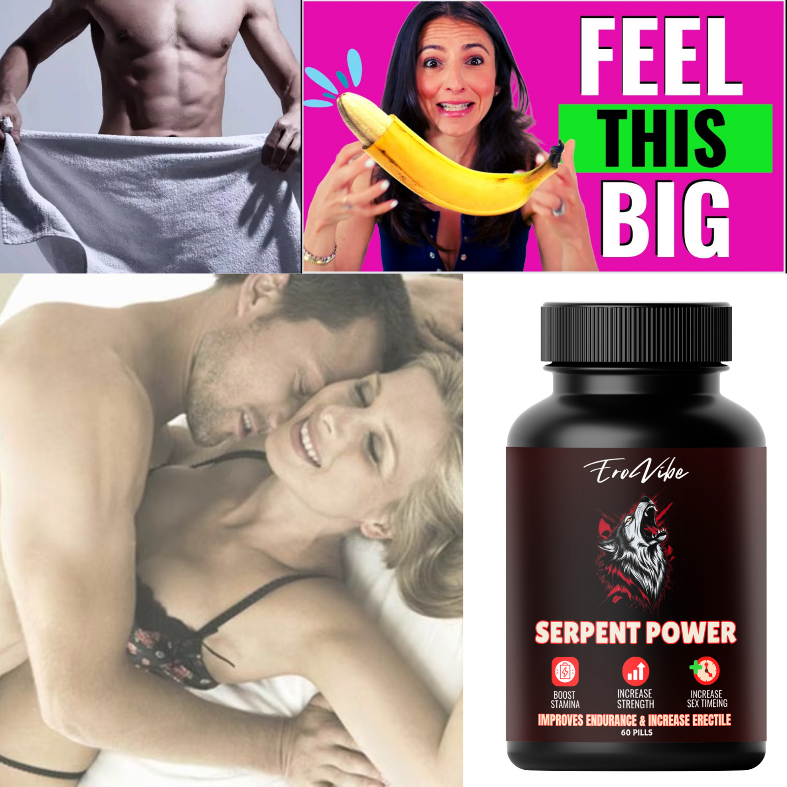 Male Enhanced Support Male Enhancement Dietary Supplement 60 Capsules