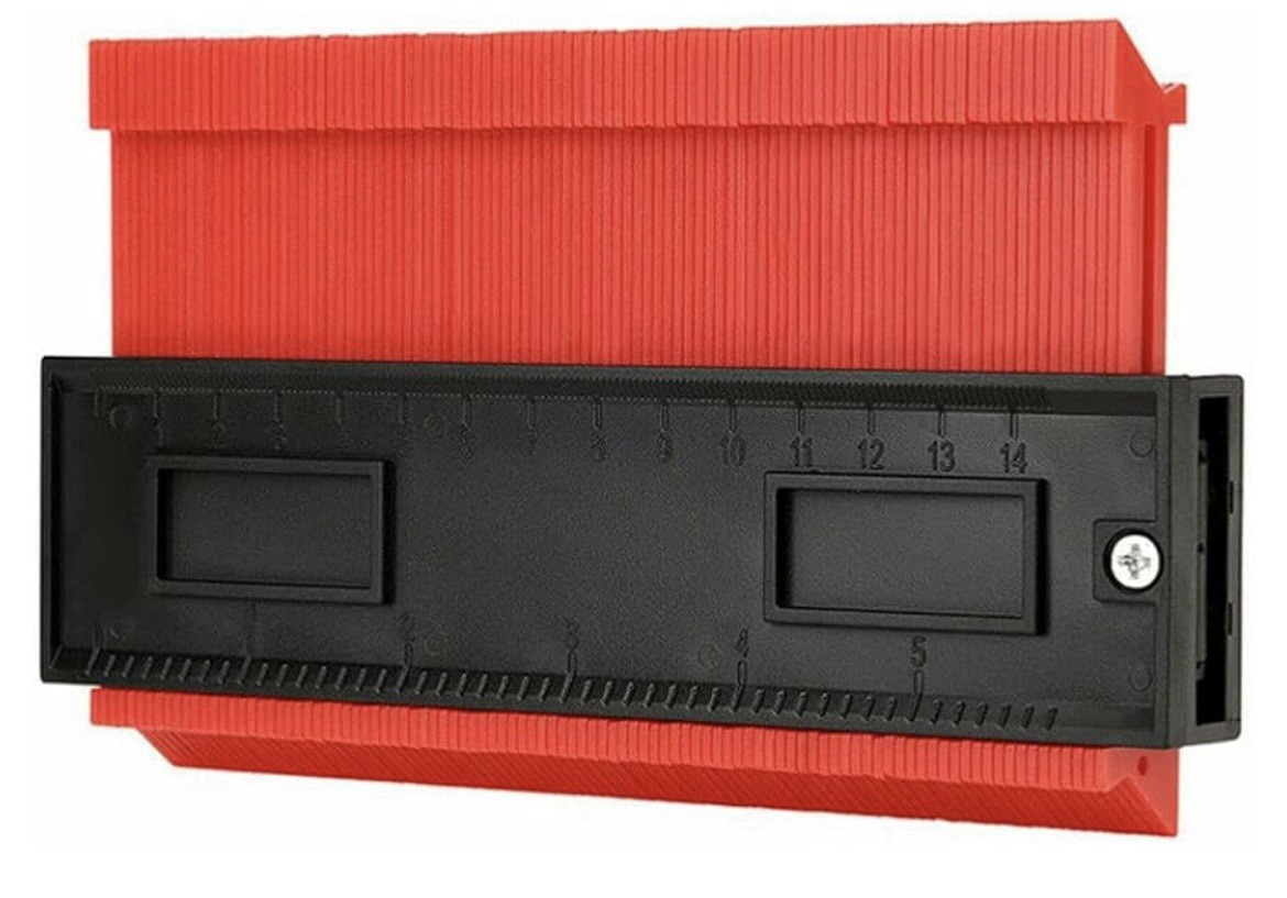 6” Contour Gauge Profile Outline Tool Woodworking Odd Shapes Angles Carpentry