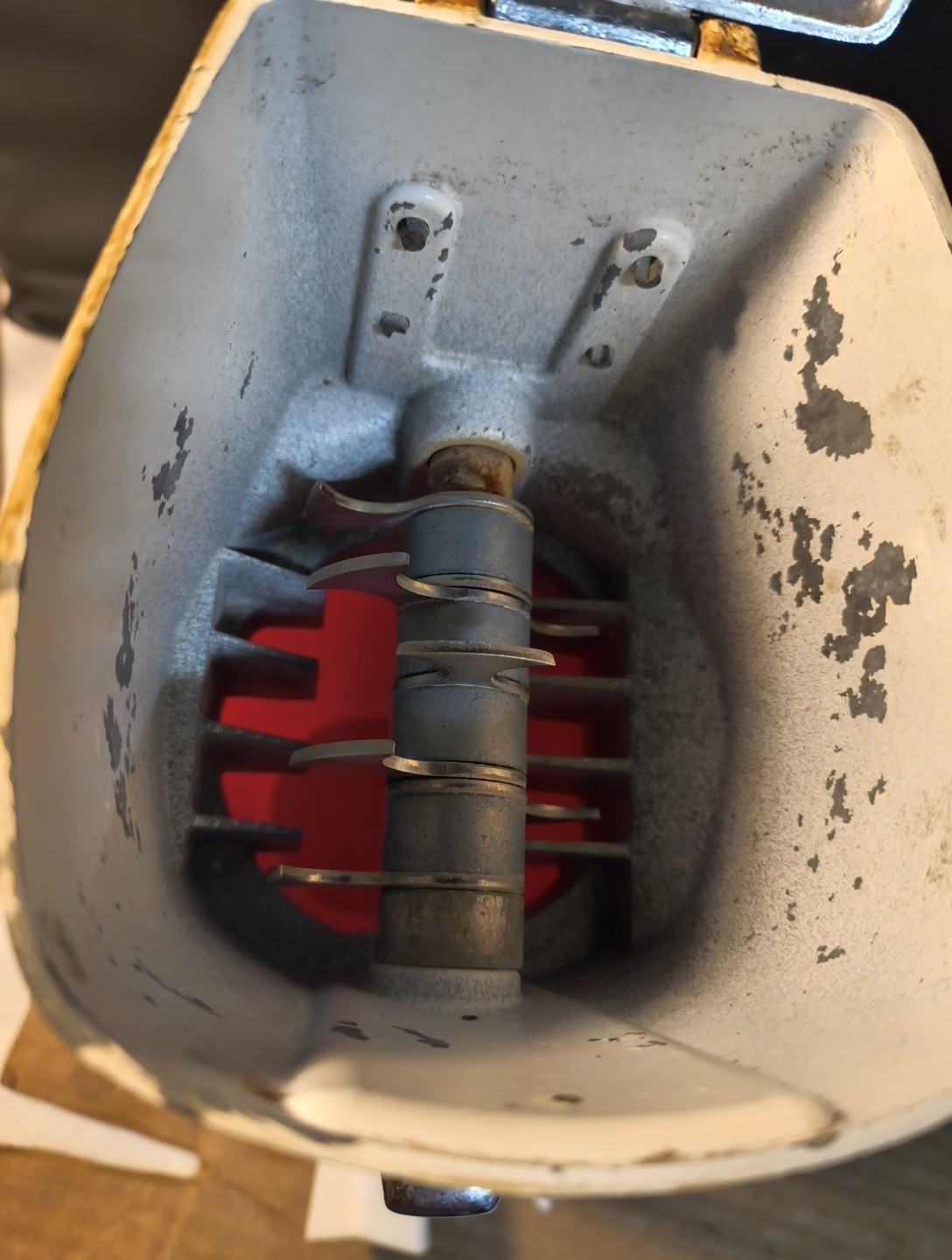 Vintage Swing-A-Way Brand. Crank Ice Crusher