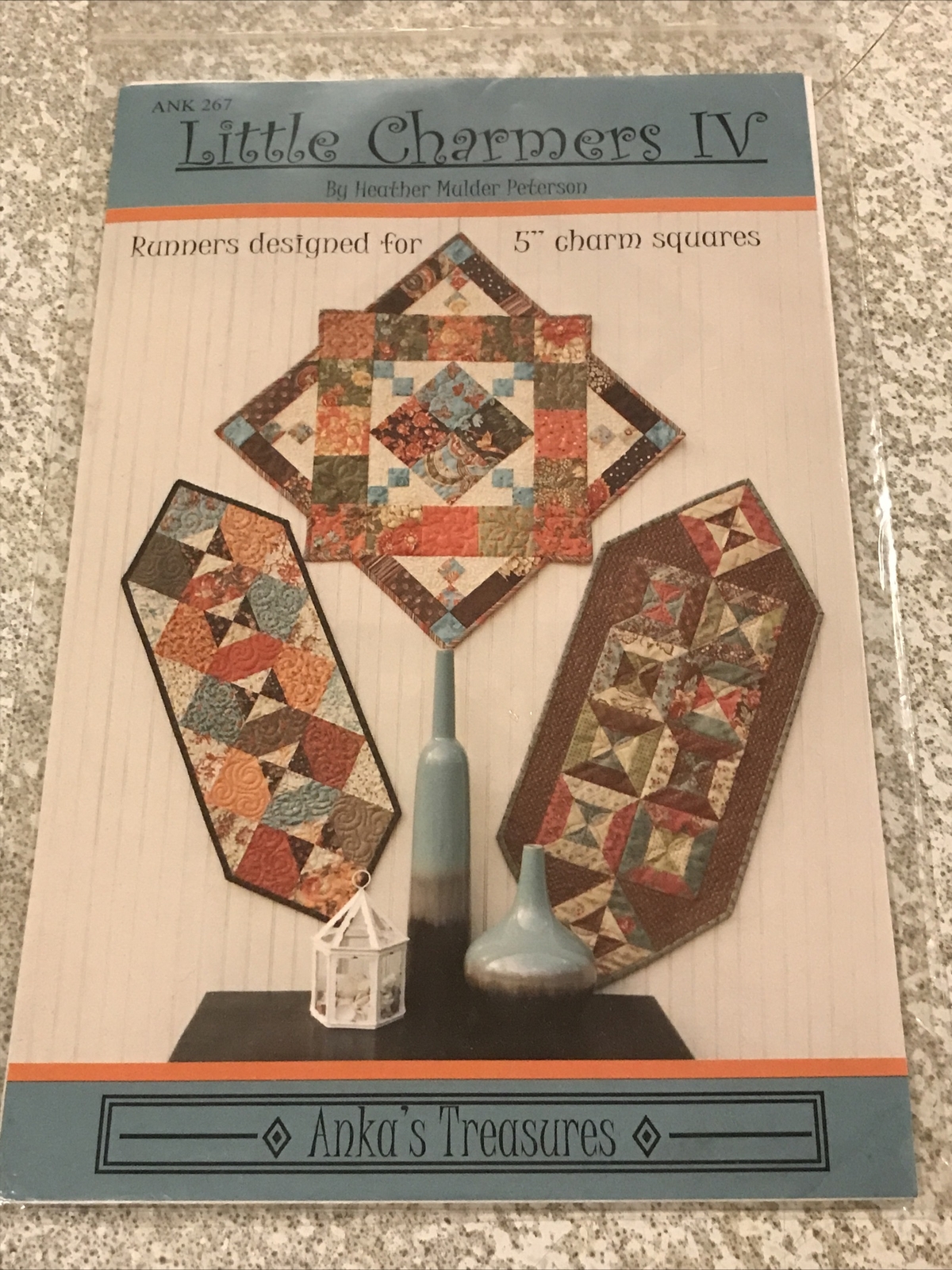 Anka's Treasures Little Charmers Pattern Table Runners ANK 267 Heather Peterson