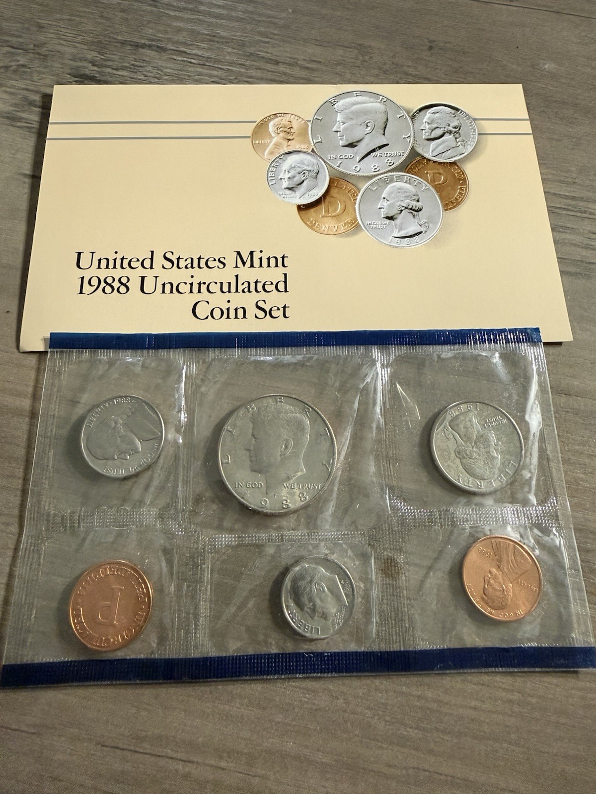 1988 US Mint Uncirculated Coin Set