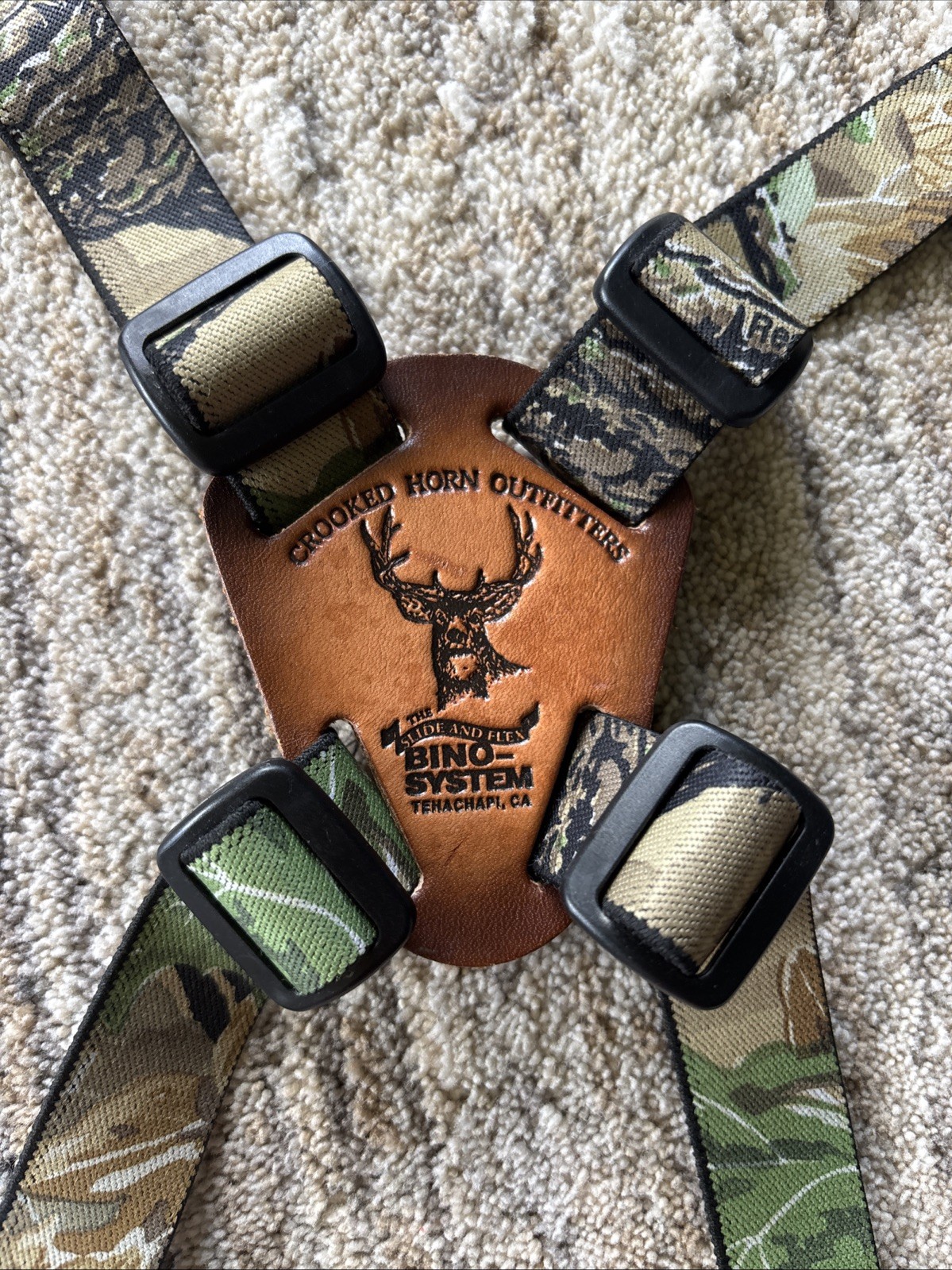 Crooked Horn Bino System Adjustable Lightweight Binocular Strap