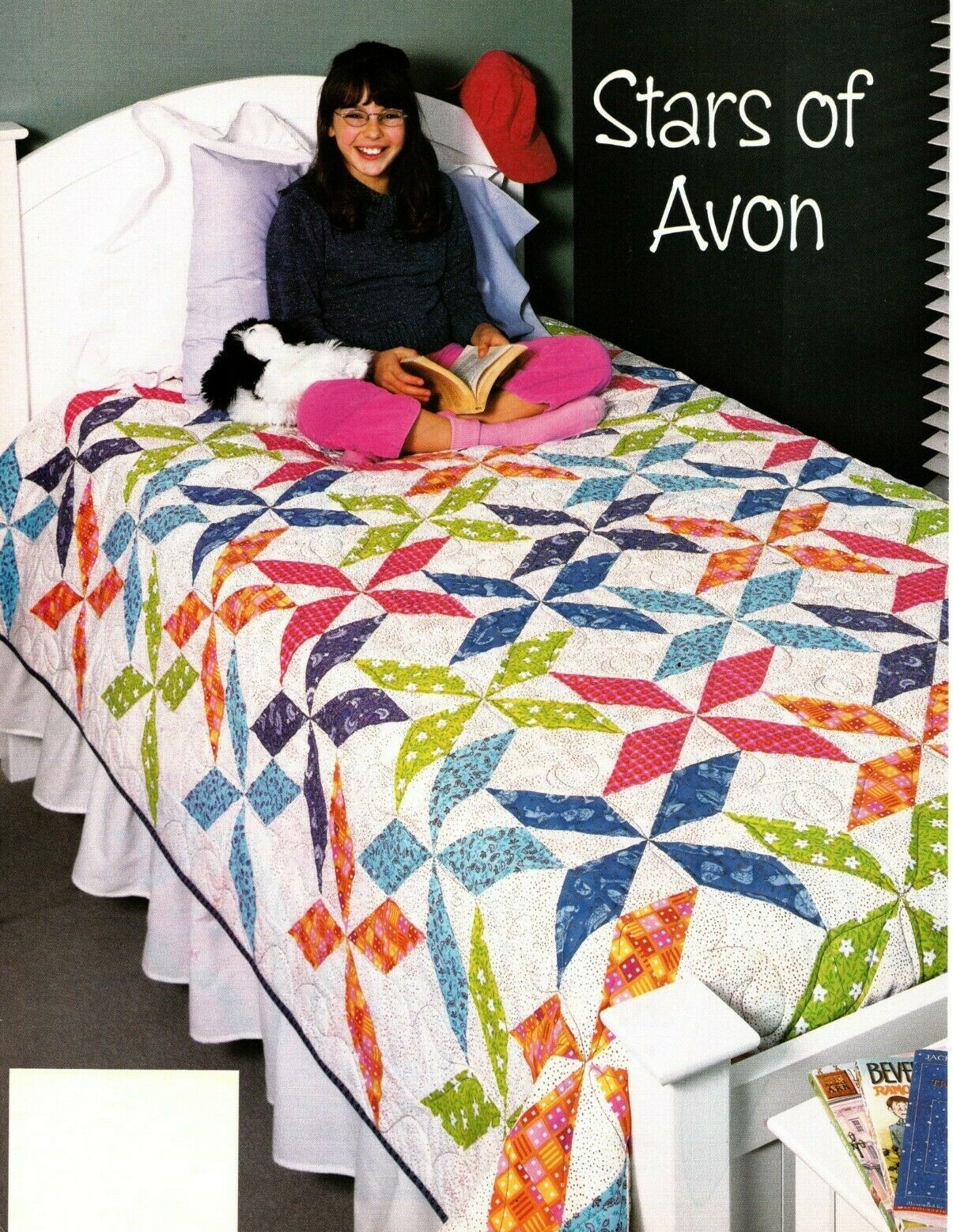 Stars Of Avon Quilt Pattern Pieced PW