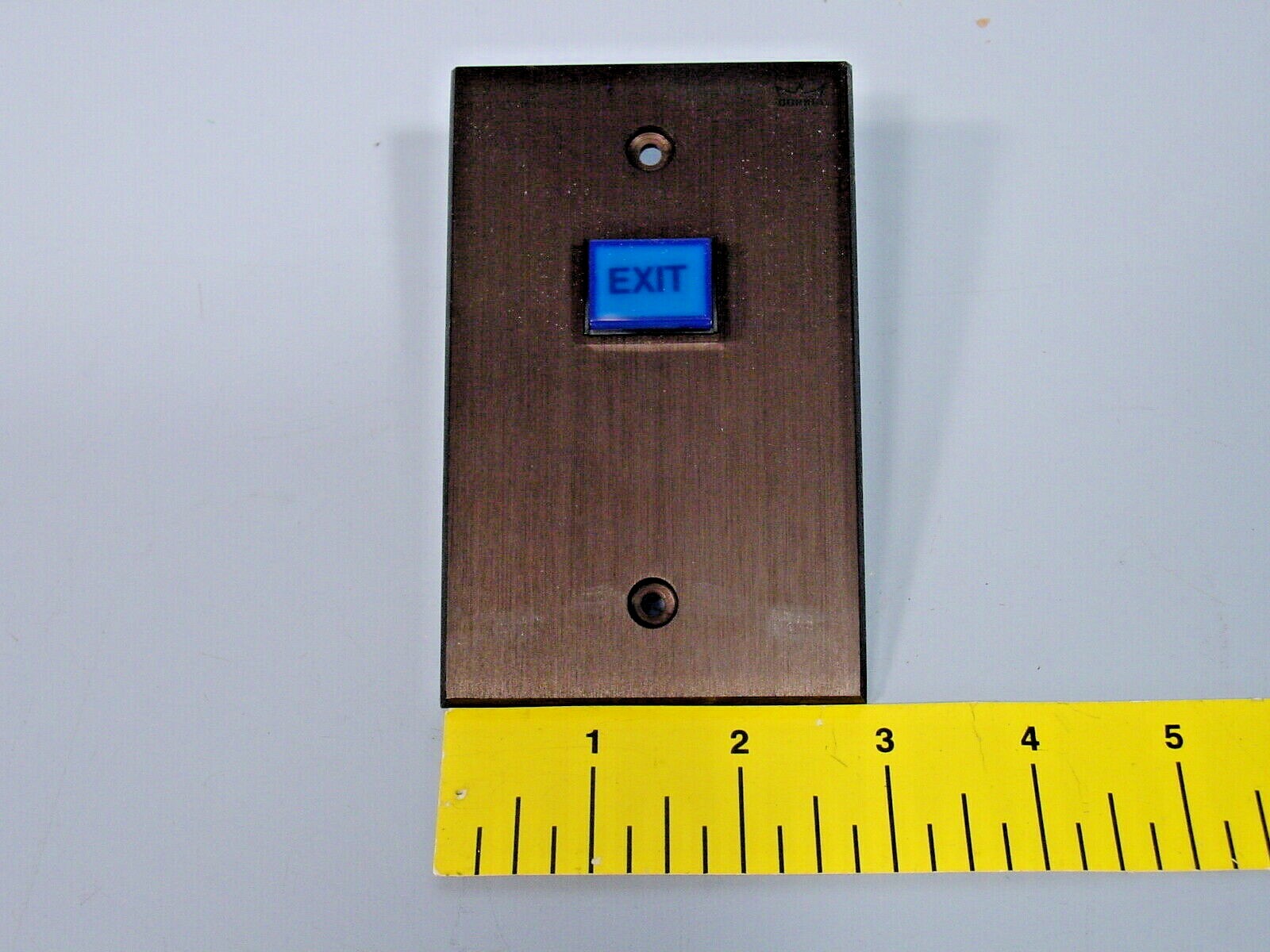 *RCI 970-MO-24x40 Tamper-Resistant Illuminated Exit Button