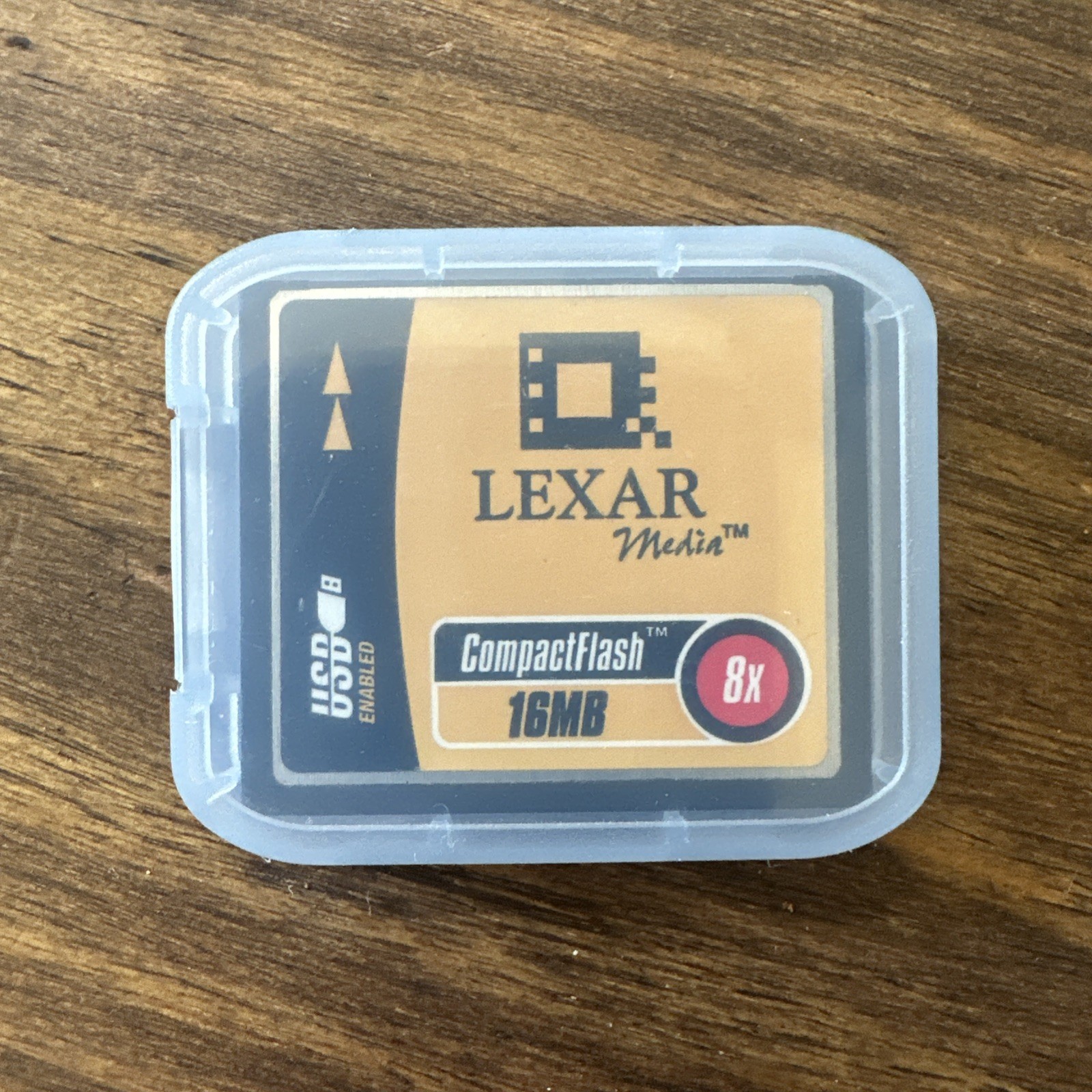Lexar Media Compact Flash Memory Card 16Mb 8X Speed Rated
