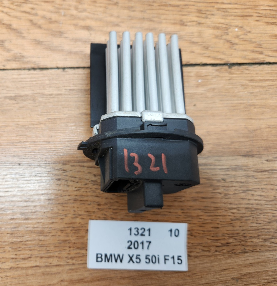 ✅ 14-18 OEM BMW F15 Rear Center Console AC Blower Motor Resistor Air Heater Blow
