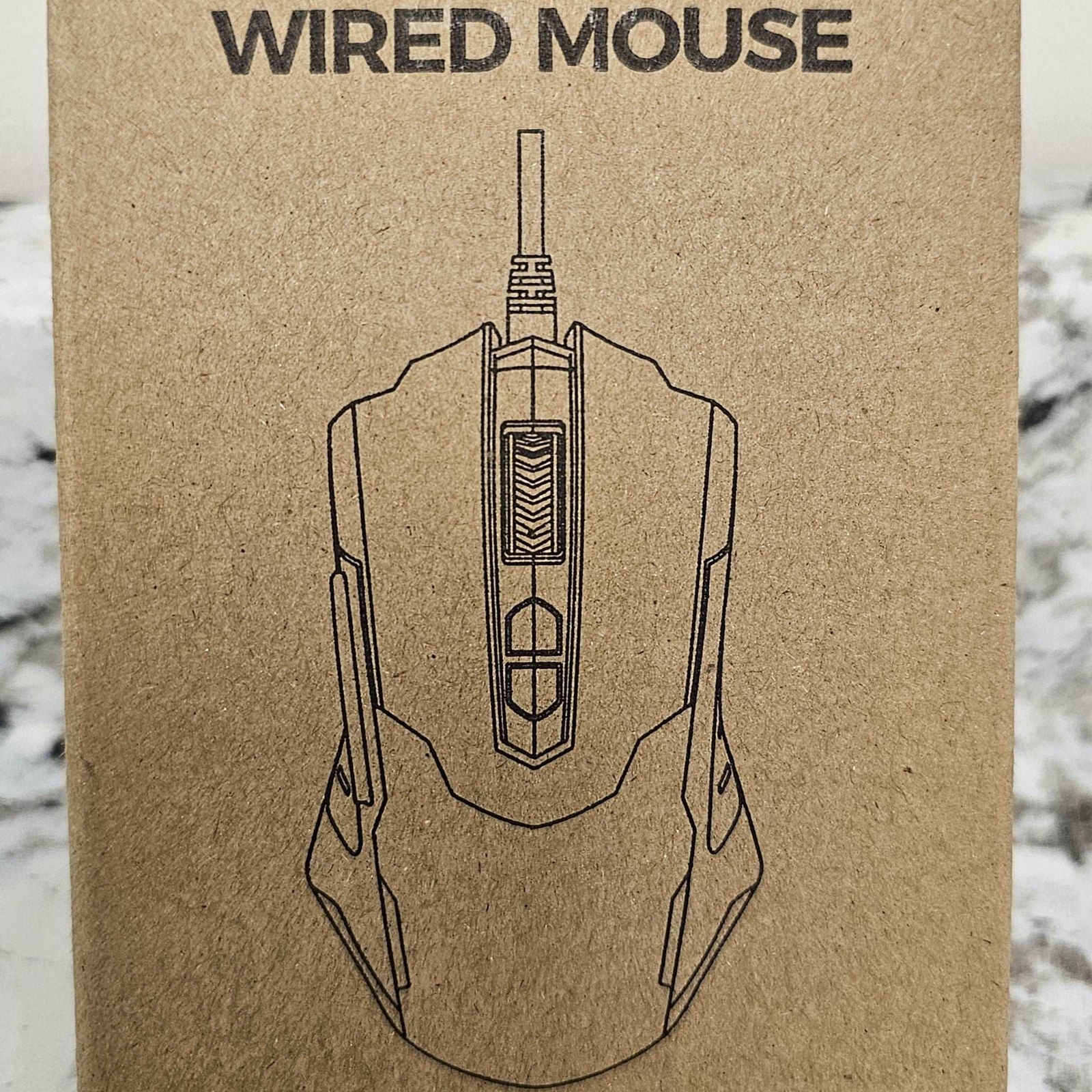 Pictek T7 Wired Gaming Mouse - 7200 DPI, 7 Programmable Buttons, RGB Lighting