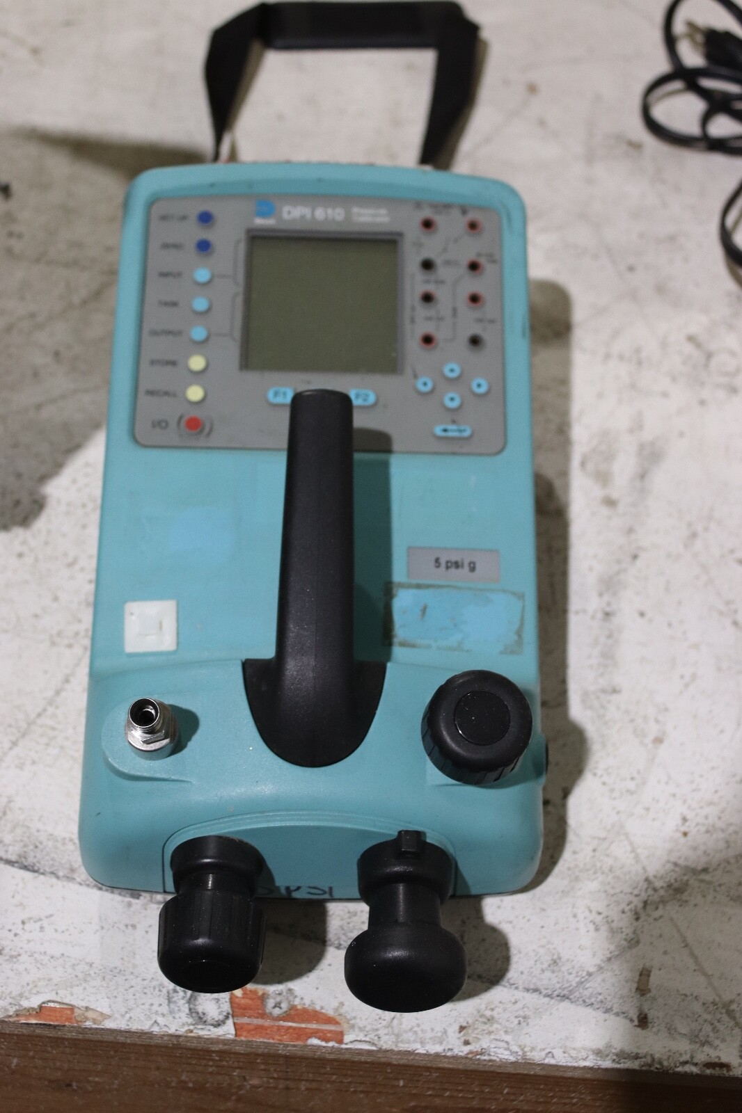 Druck DPI 610   Portable Pressure Calibrator  5 PSIG