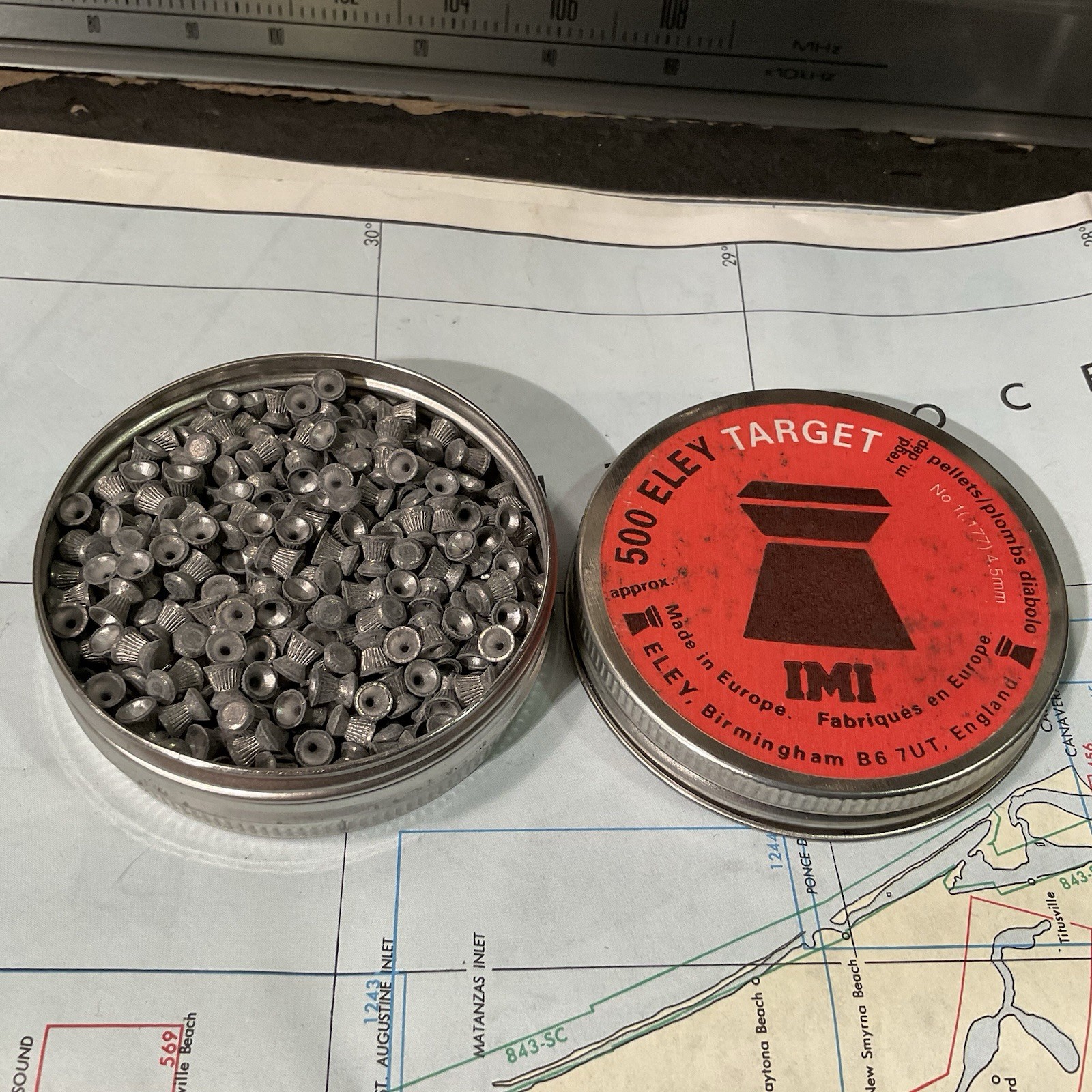 Vintage Eley IMI 500 .177 TARGET  Pellets Made In England