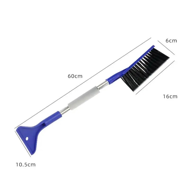 Car Snow Brush Ice Scraper Paint Safe Winter Auto Tool For Windshield Cleaning